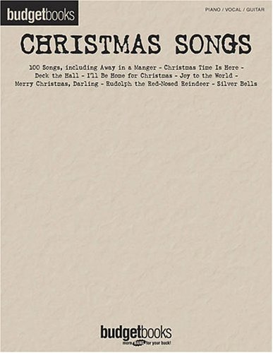 Christmas Songs: Budget Books