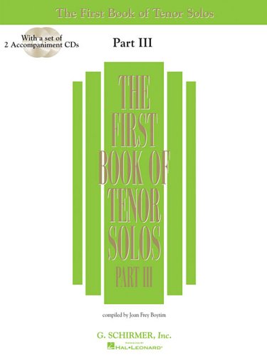 First Book of Tenor Solos - Part III