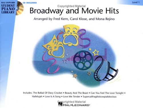 Broadway and Movie Hits - Level 1 Book/Cd Pack