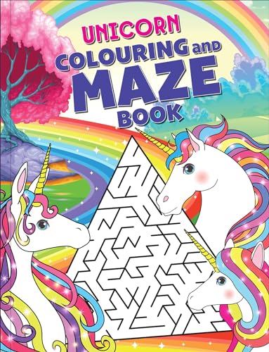 Unicorn Colouring And Maze Book