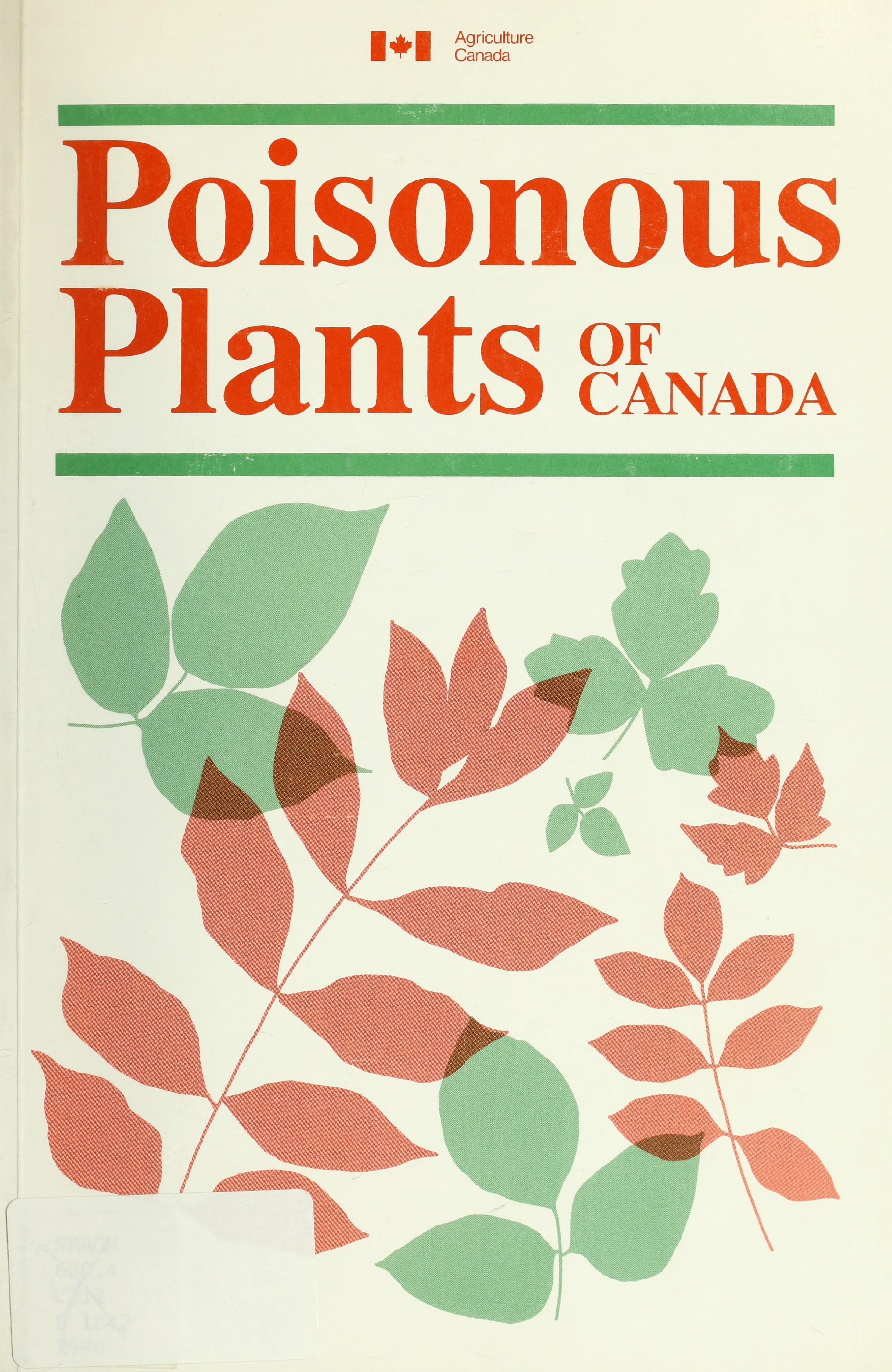 Poisonous Plants Of Canada