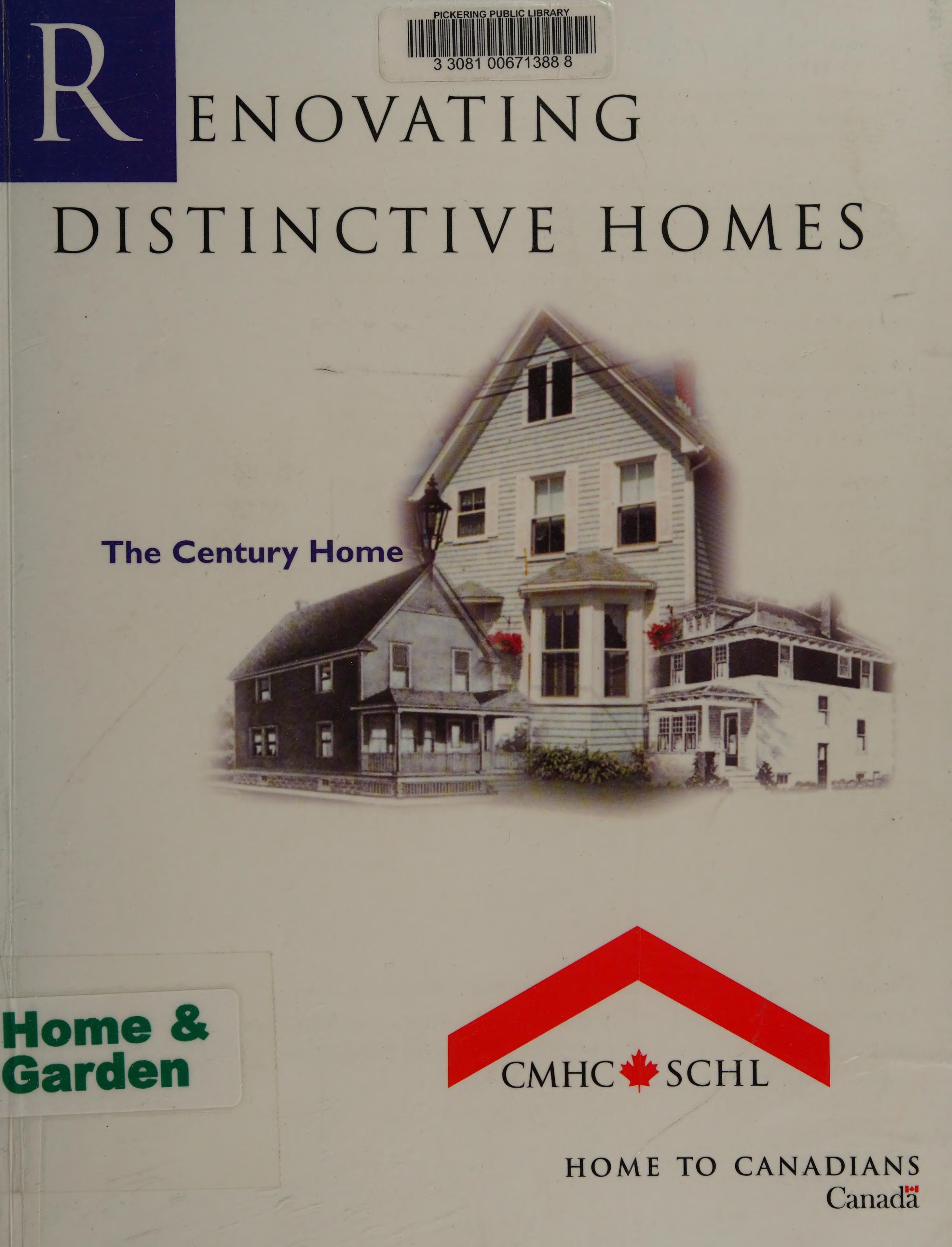 Renovating Distinctive Homes