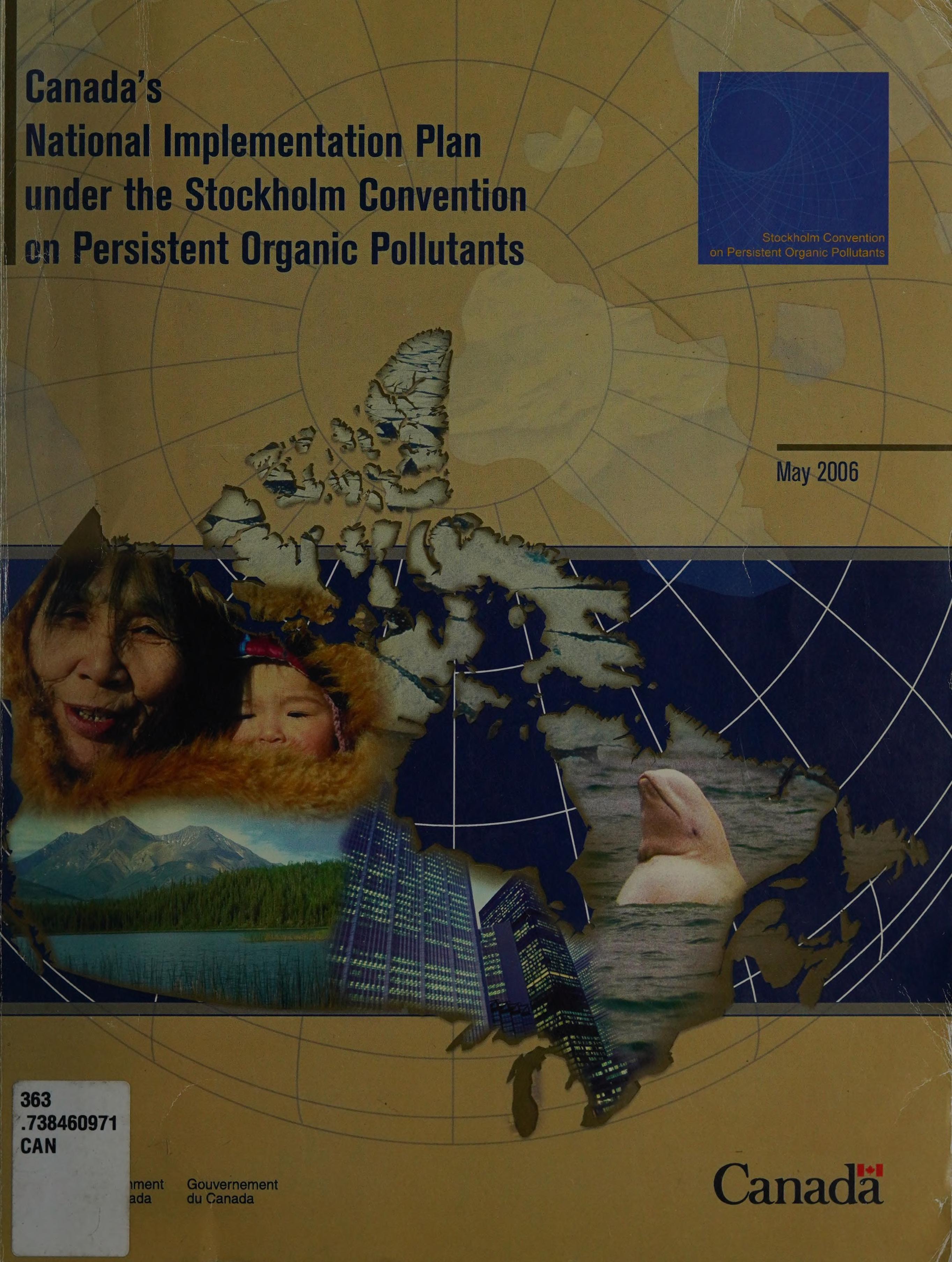Canada's National Implementation Plan Under the Stockholm Convention on Persistent Organic Pollutants
