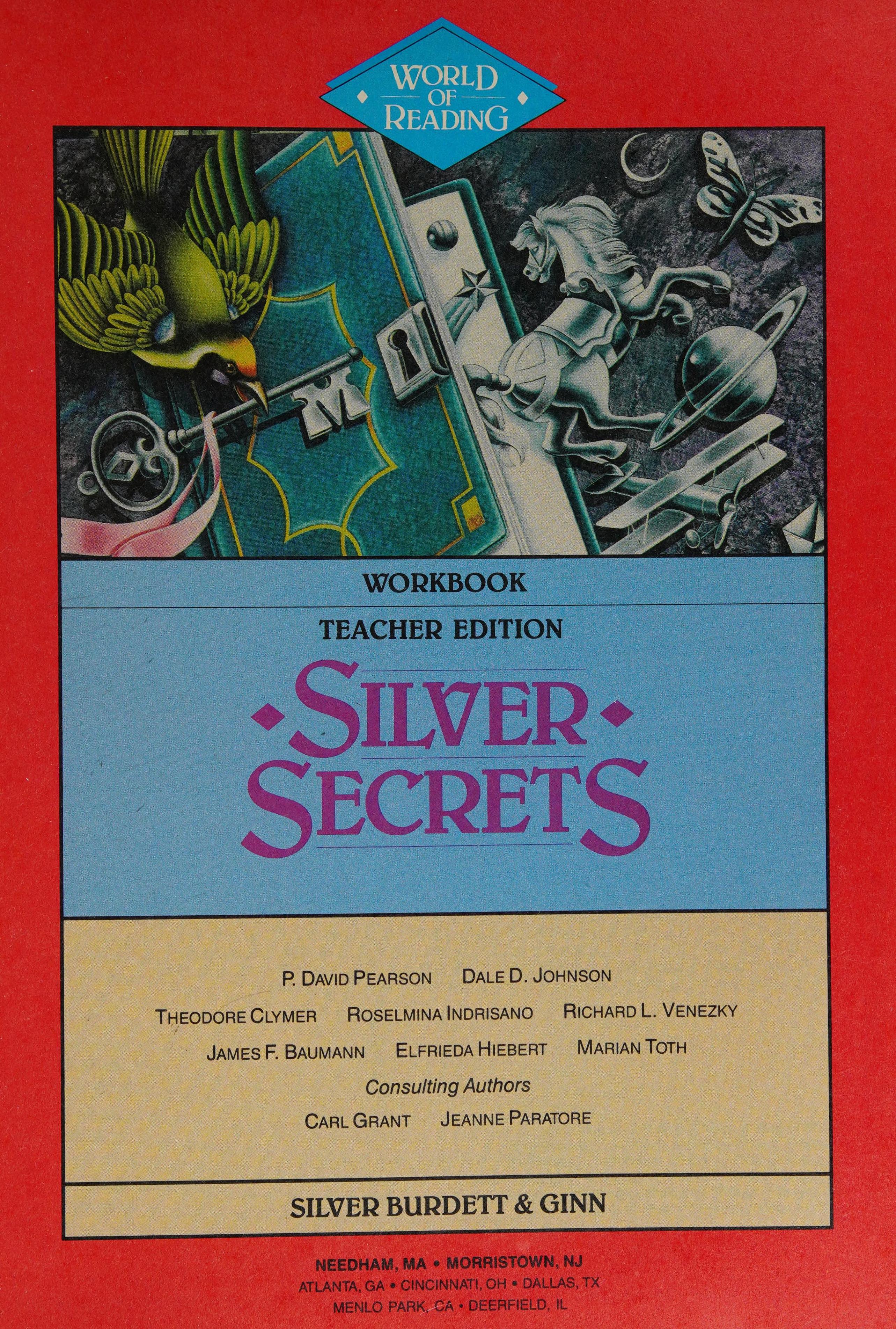 Silver Secrets World of Reading Workbook Teacher Edition 1