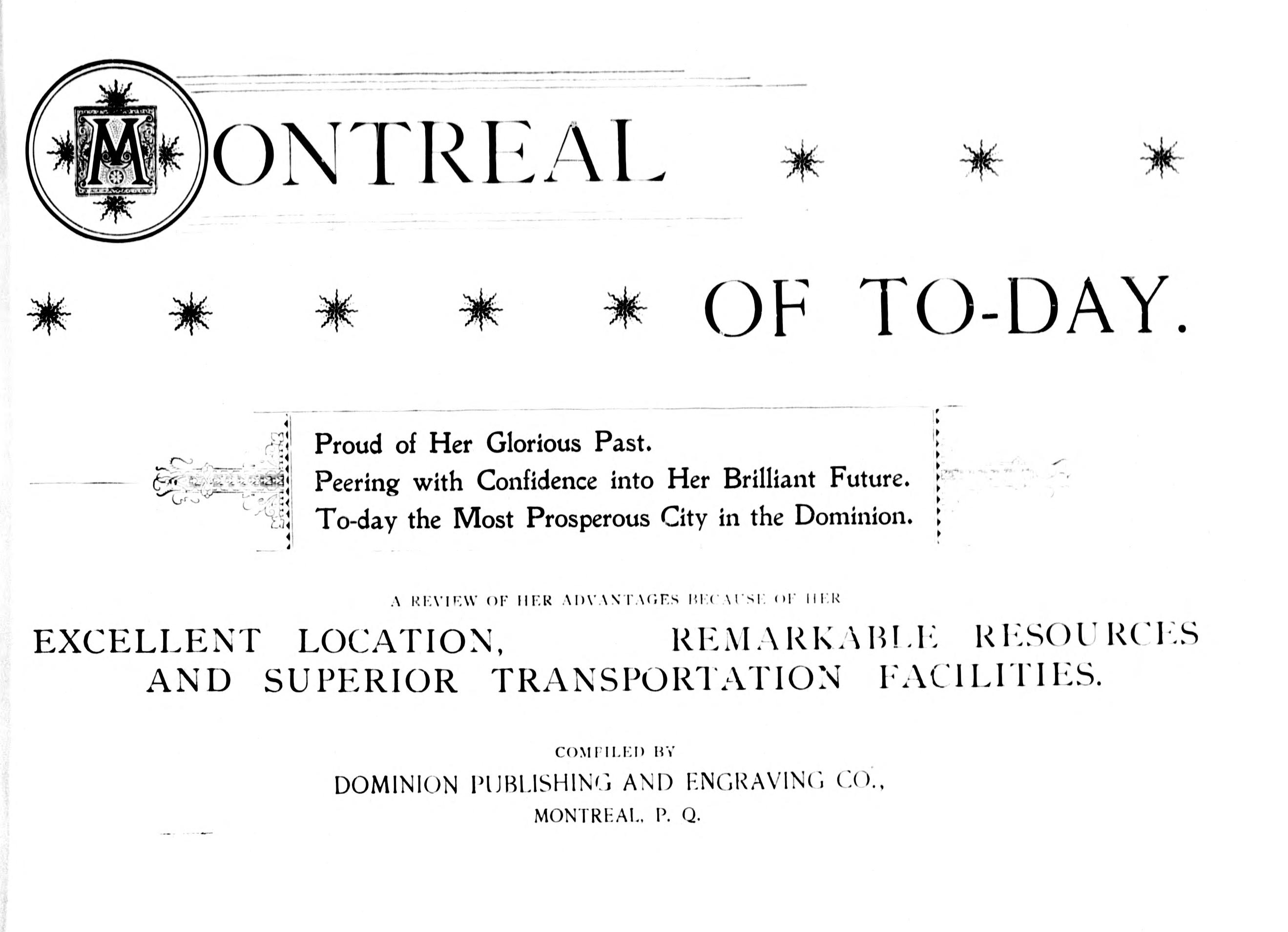 Montreal of Today
