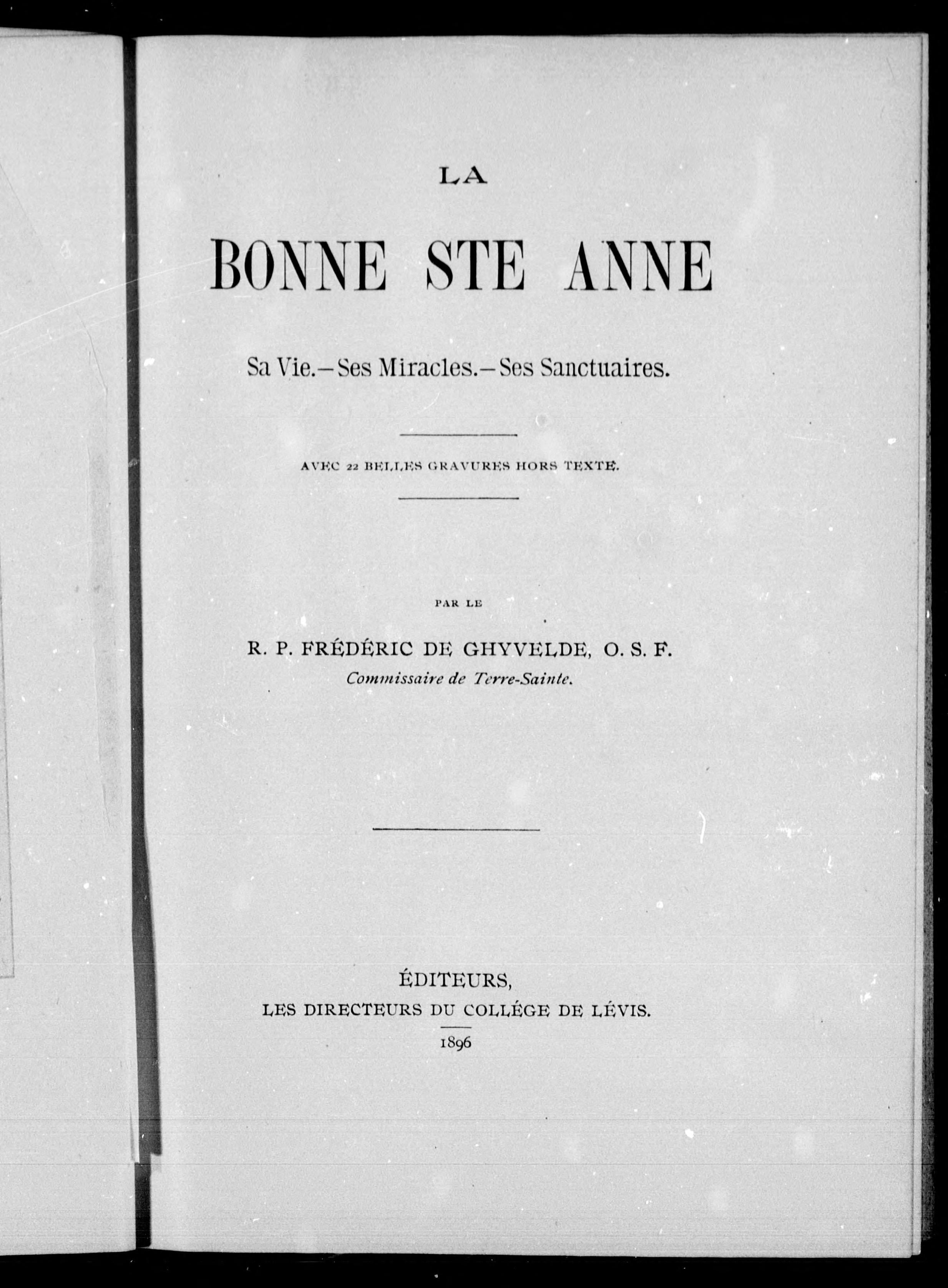 La Bonne Ste Anne