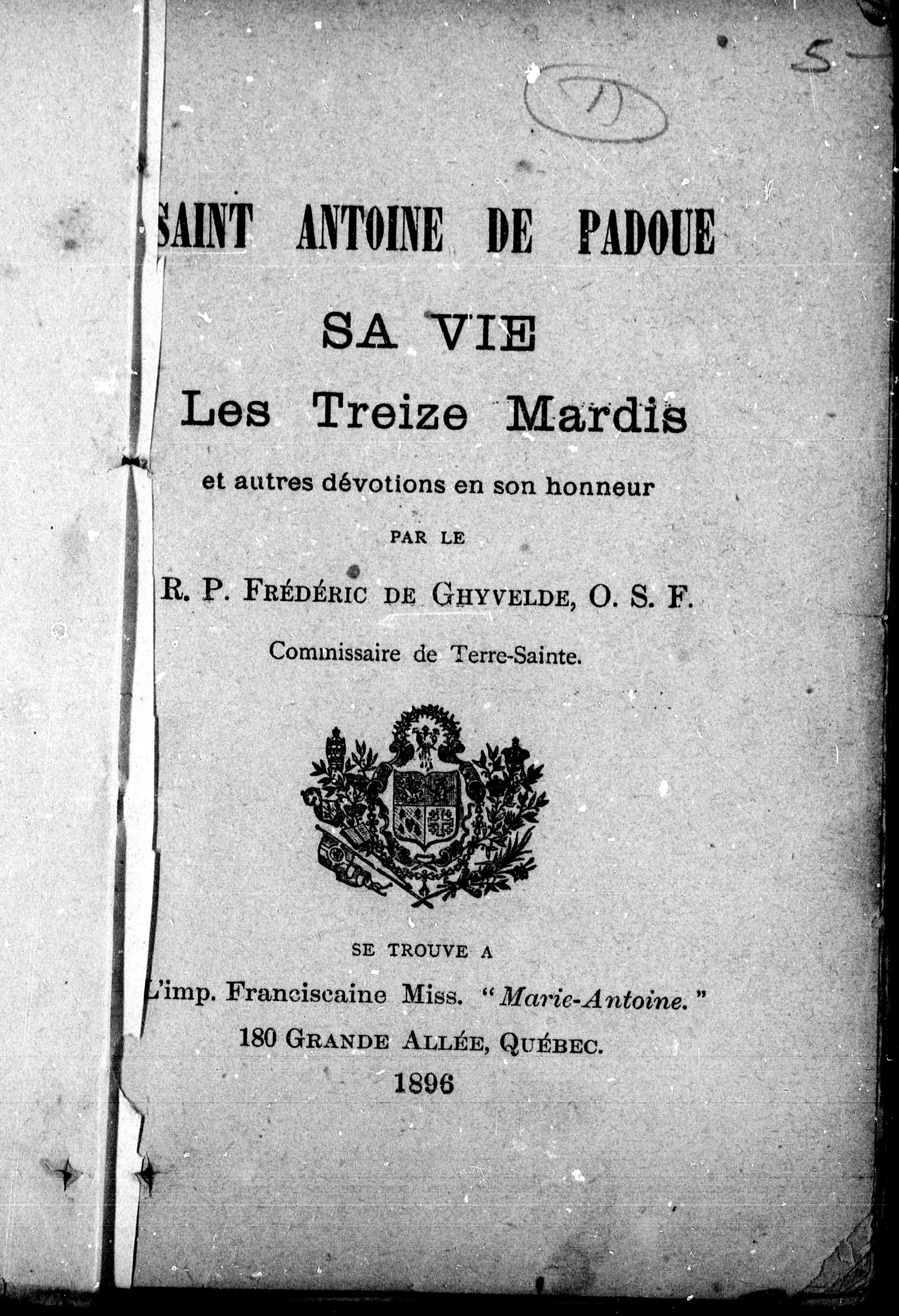 Saint Antoine De Padoue
