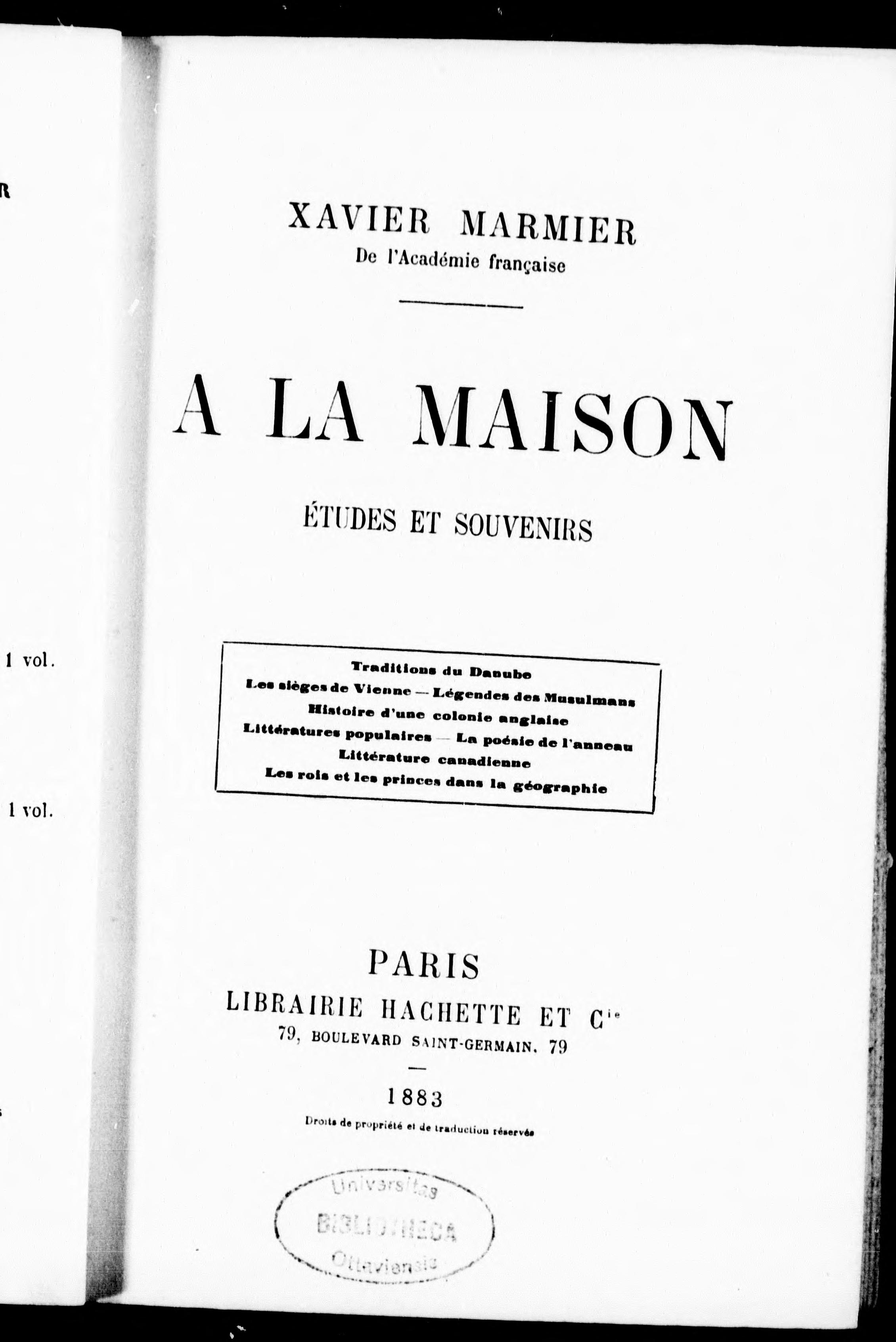 A La Maison