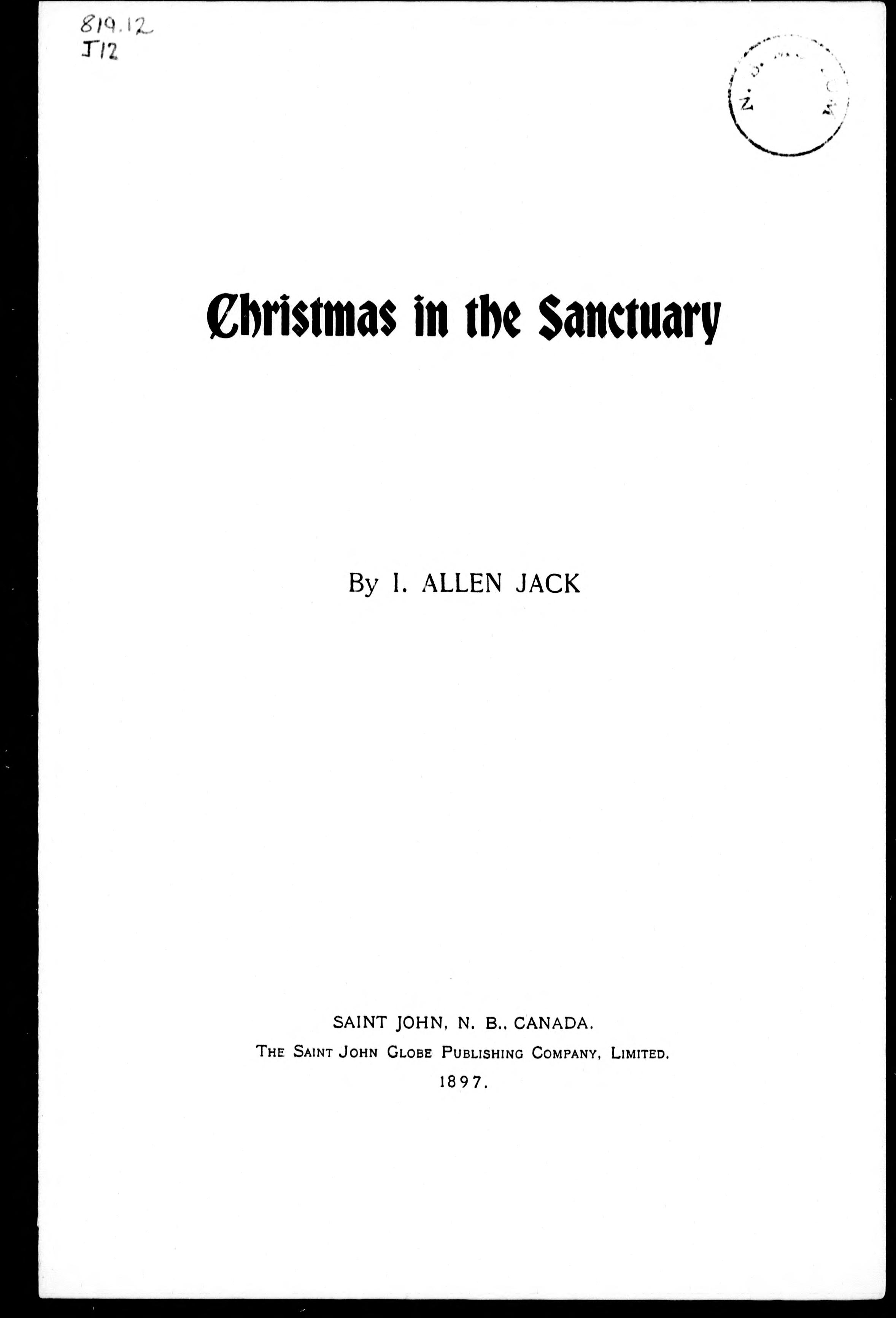 Christmas in the Sanctuary