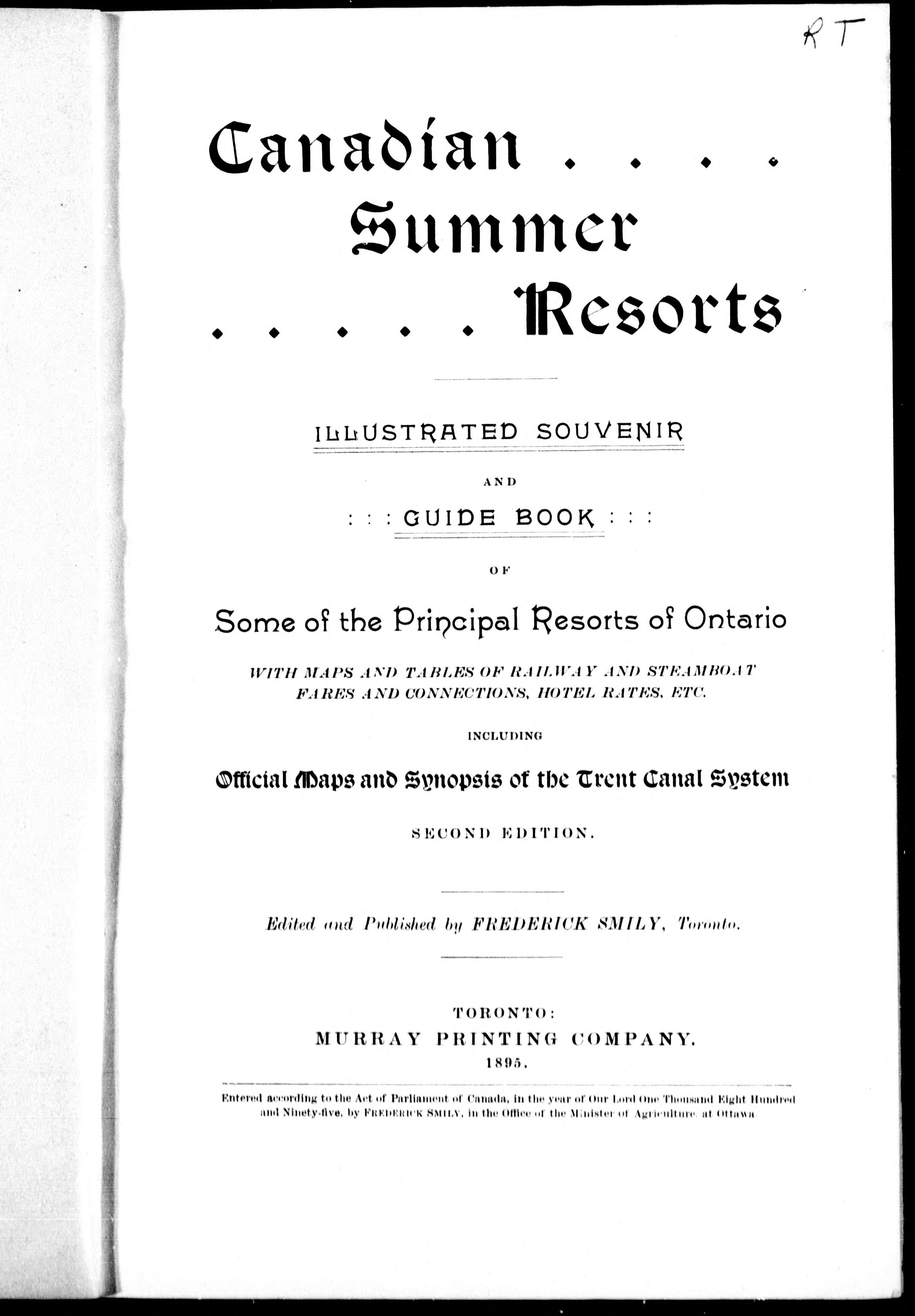 Canadian Summer Resorts