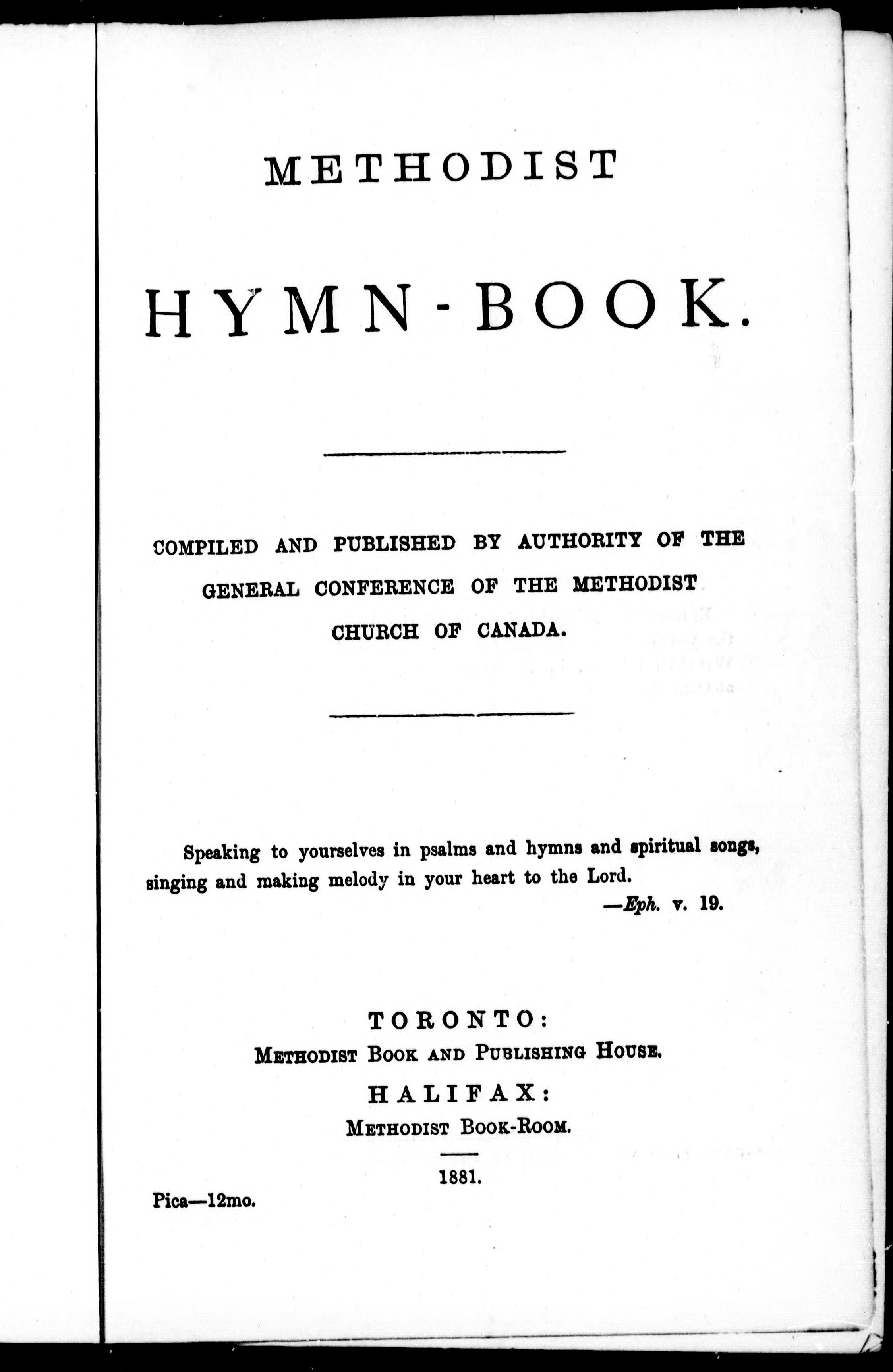 Methodist Hymn-Book