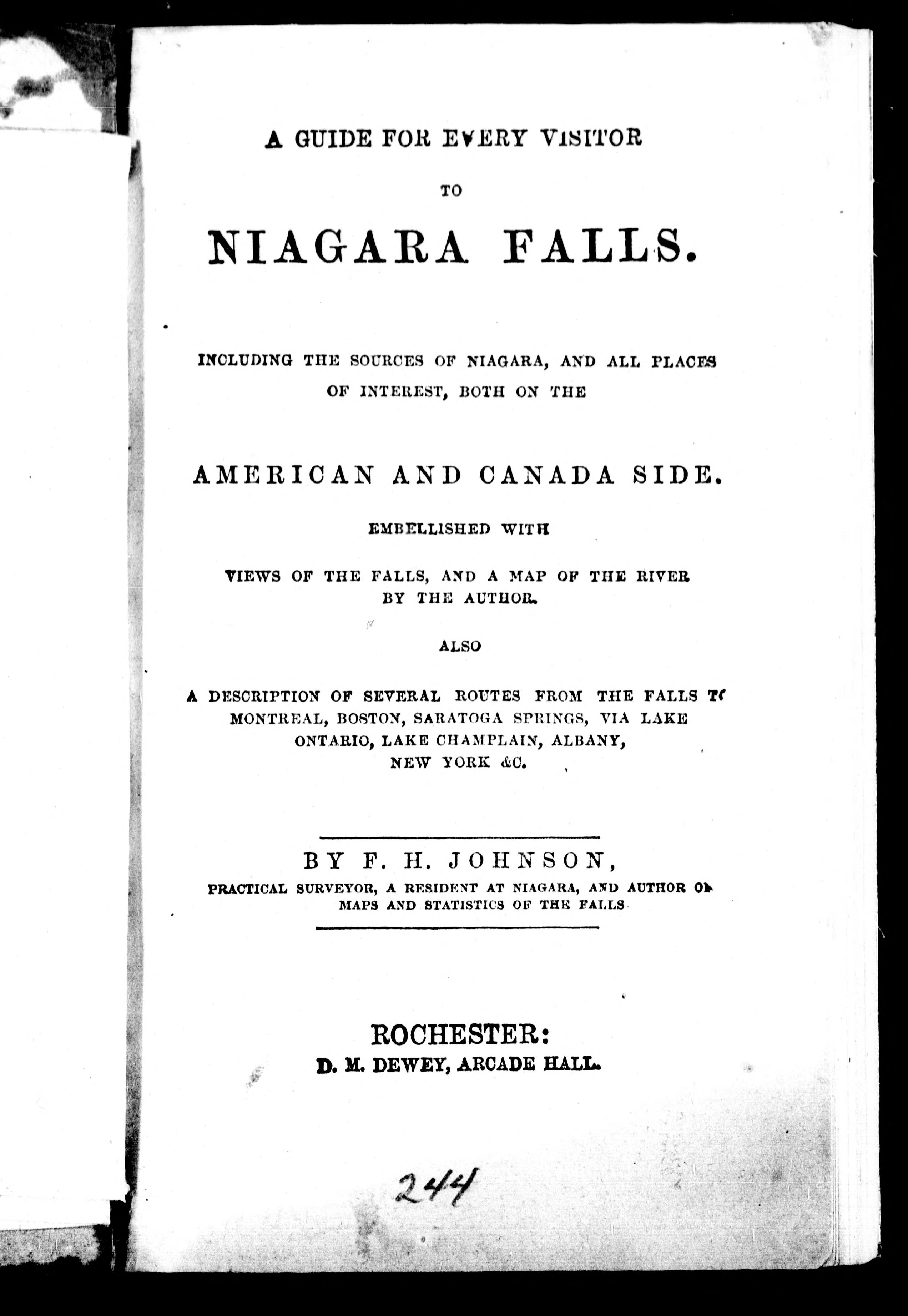 A Guide for Every Visitor to Niagara Falls