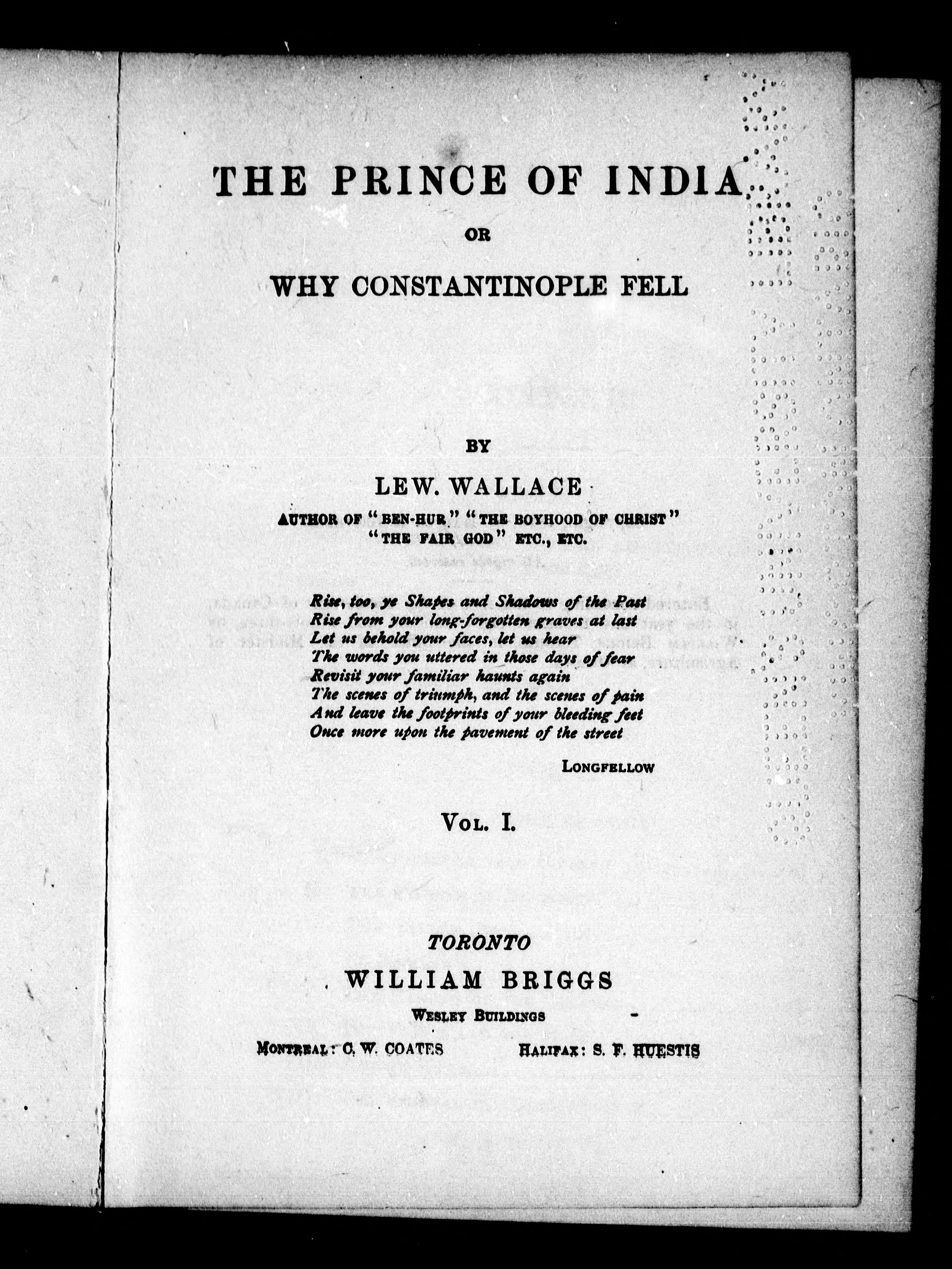 The Prince of India, or Why Constantinople Fell