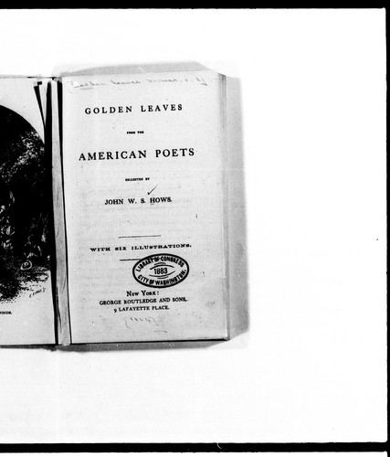 Golden Leaves from the American Poets