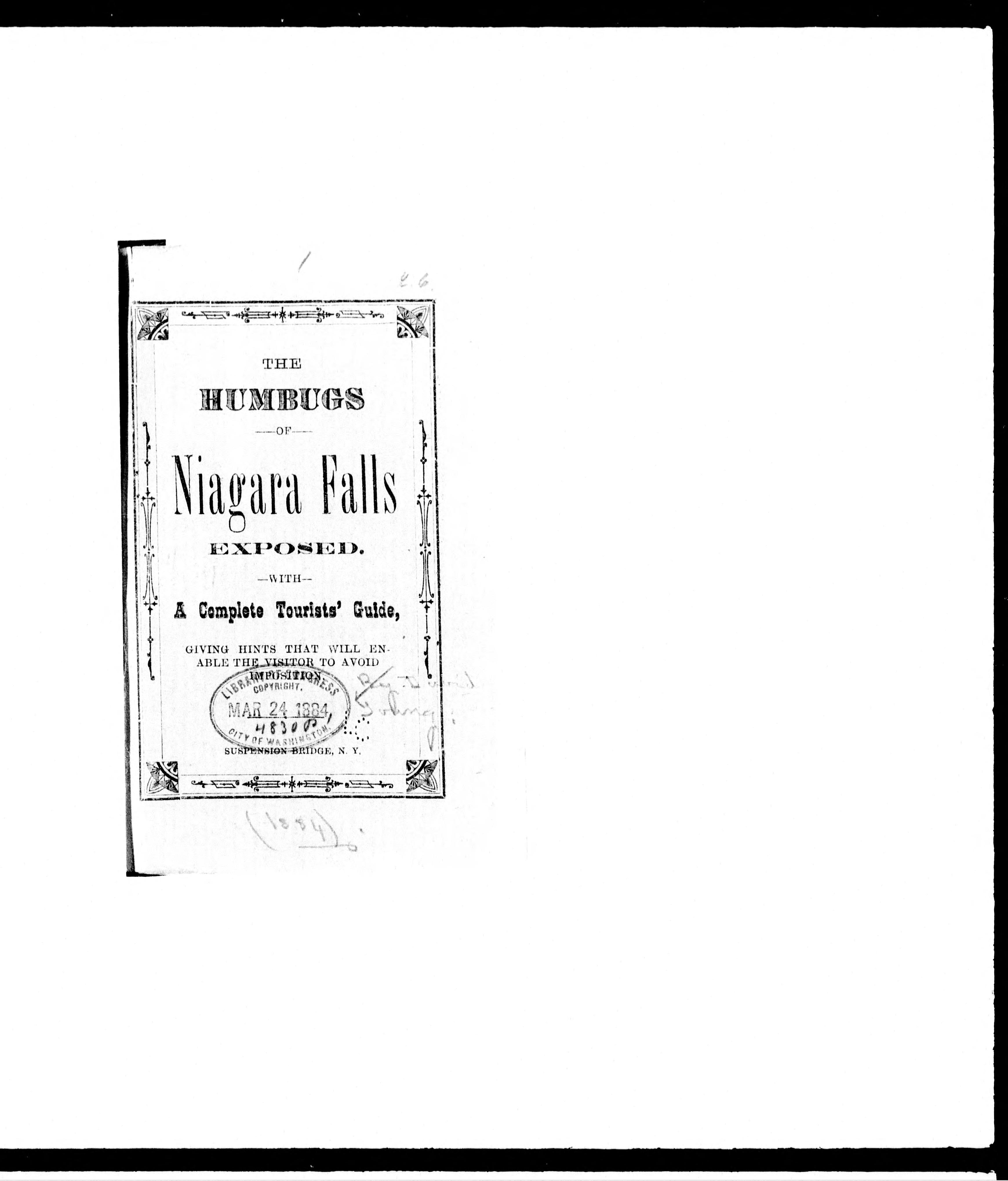 The Humbugs of Niagara Falls Exposed