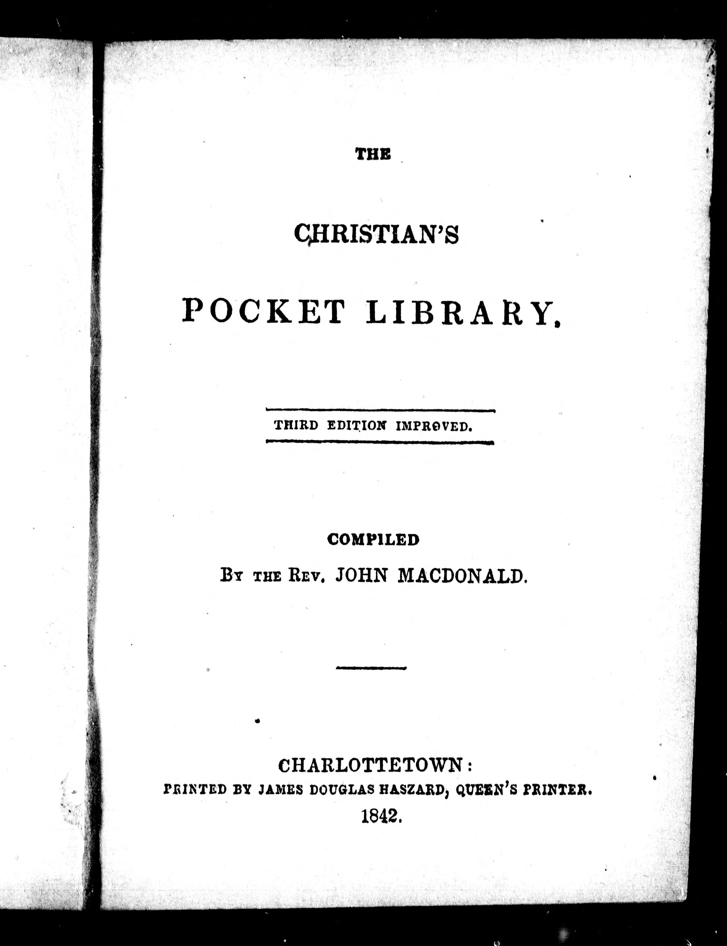 The Christian's Pocket Library