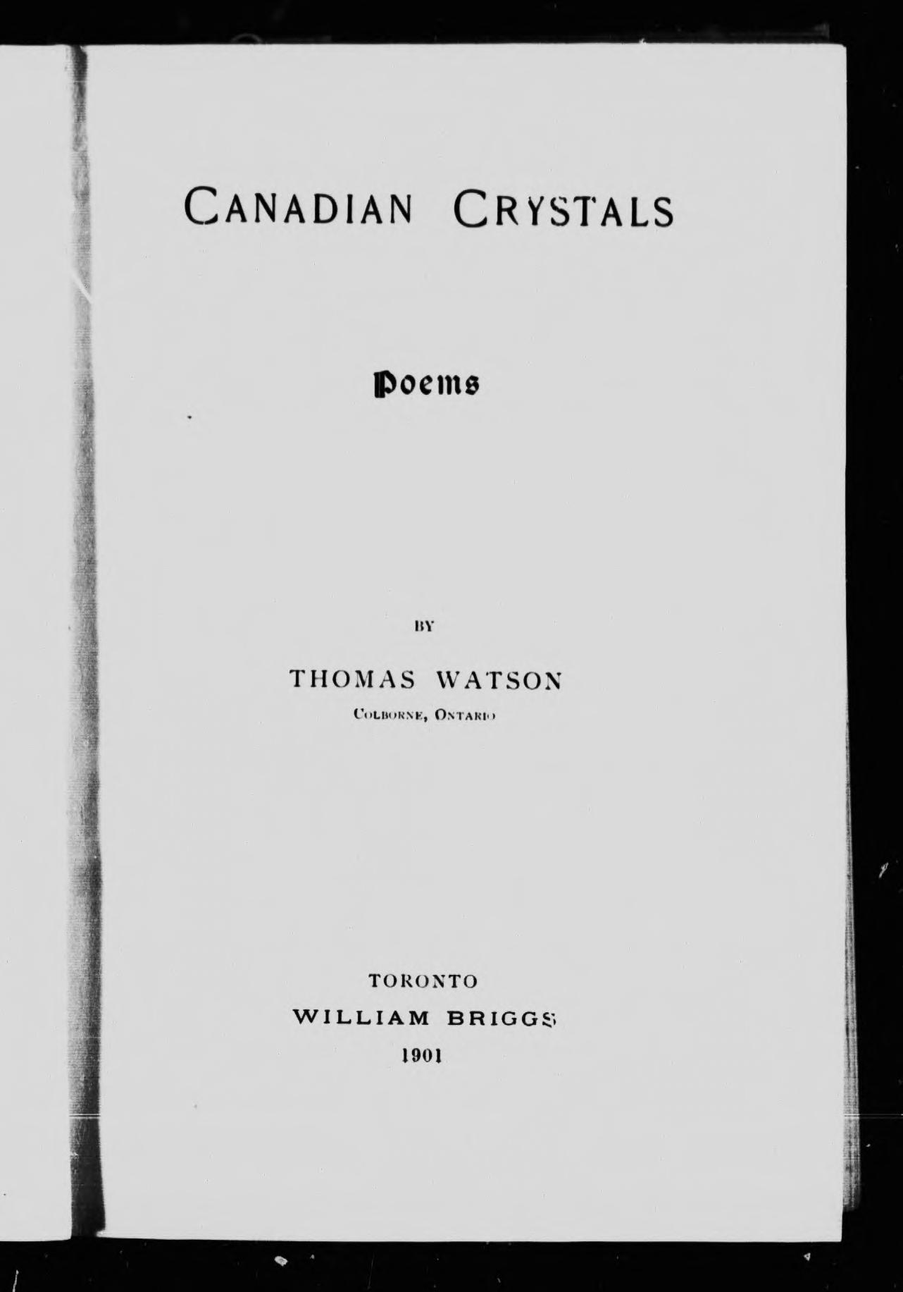 Canadian Crystals