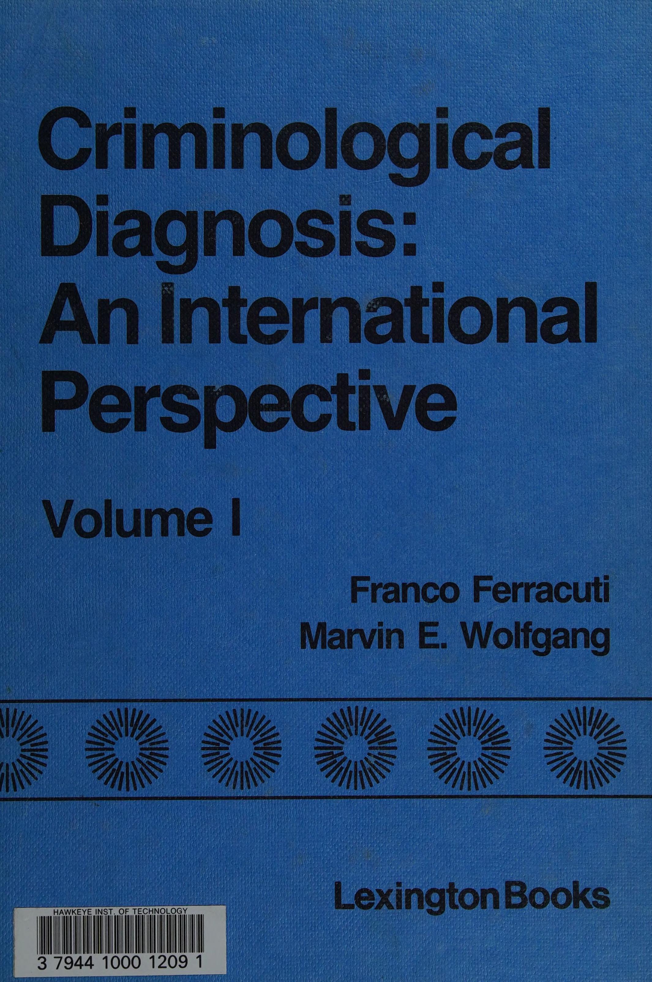 Criminological Diagnosis