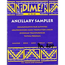 Dime Uno Ancillary Sampler Copymasters