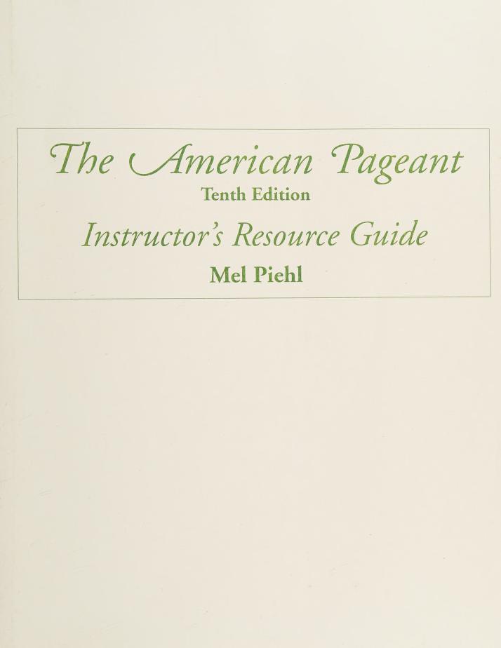 The American Pageant