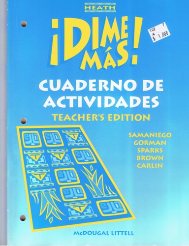 Heath Dime Mas! Cuaderno de Activadades