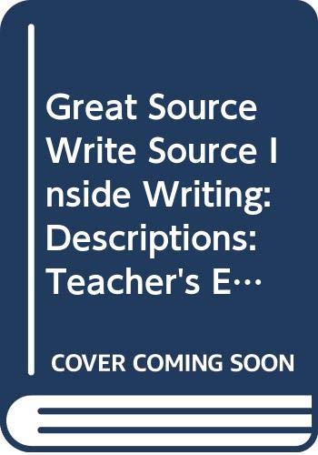 Great Source Write Source Inside Writing: Cd-Rom Grade 9 2004