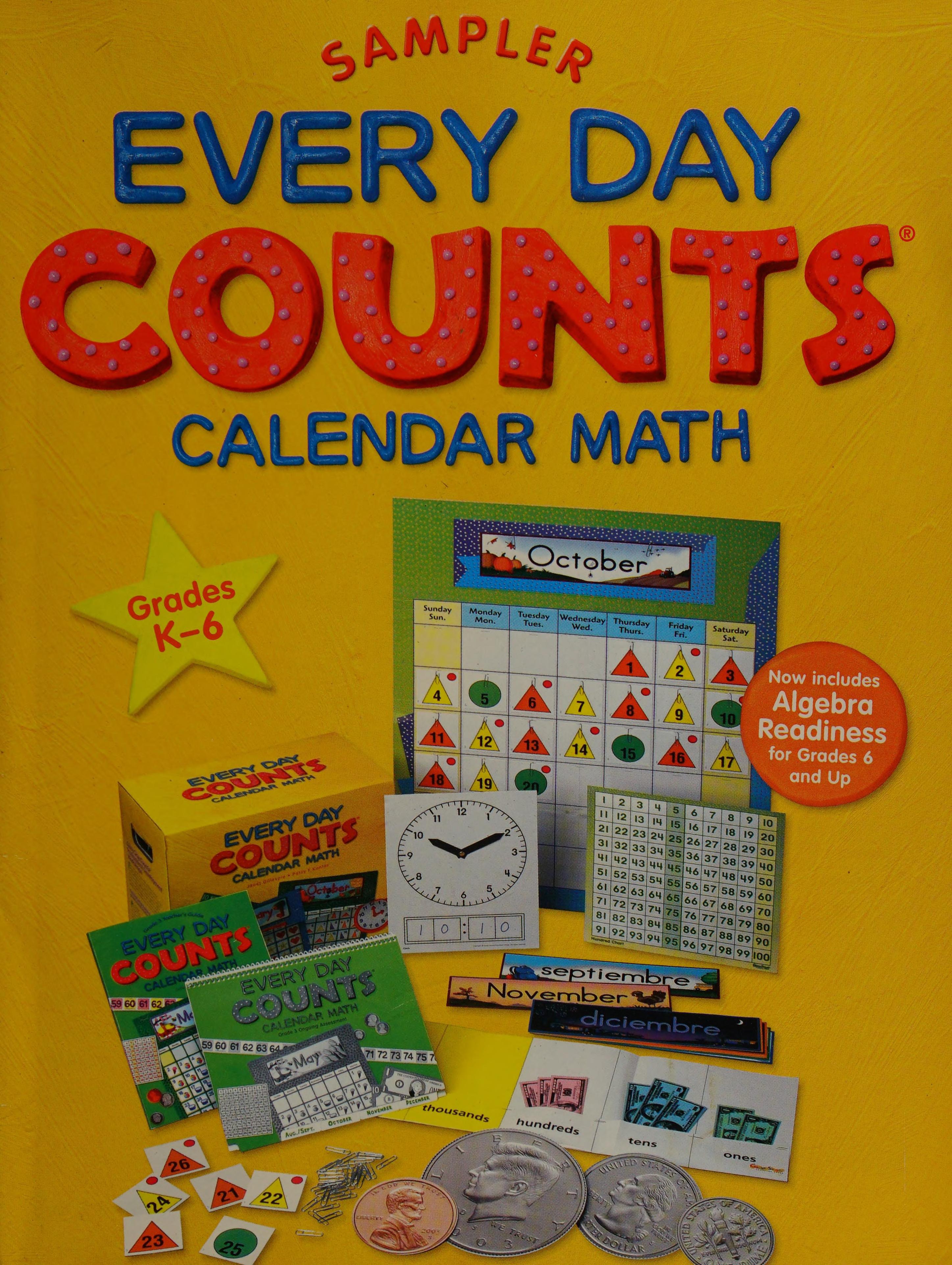 Every Day Counts Calendar Math Sampler Grades K-6 New Edition