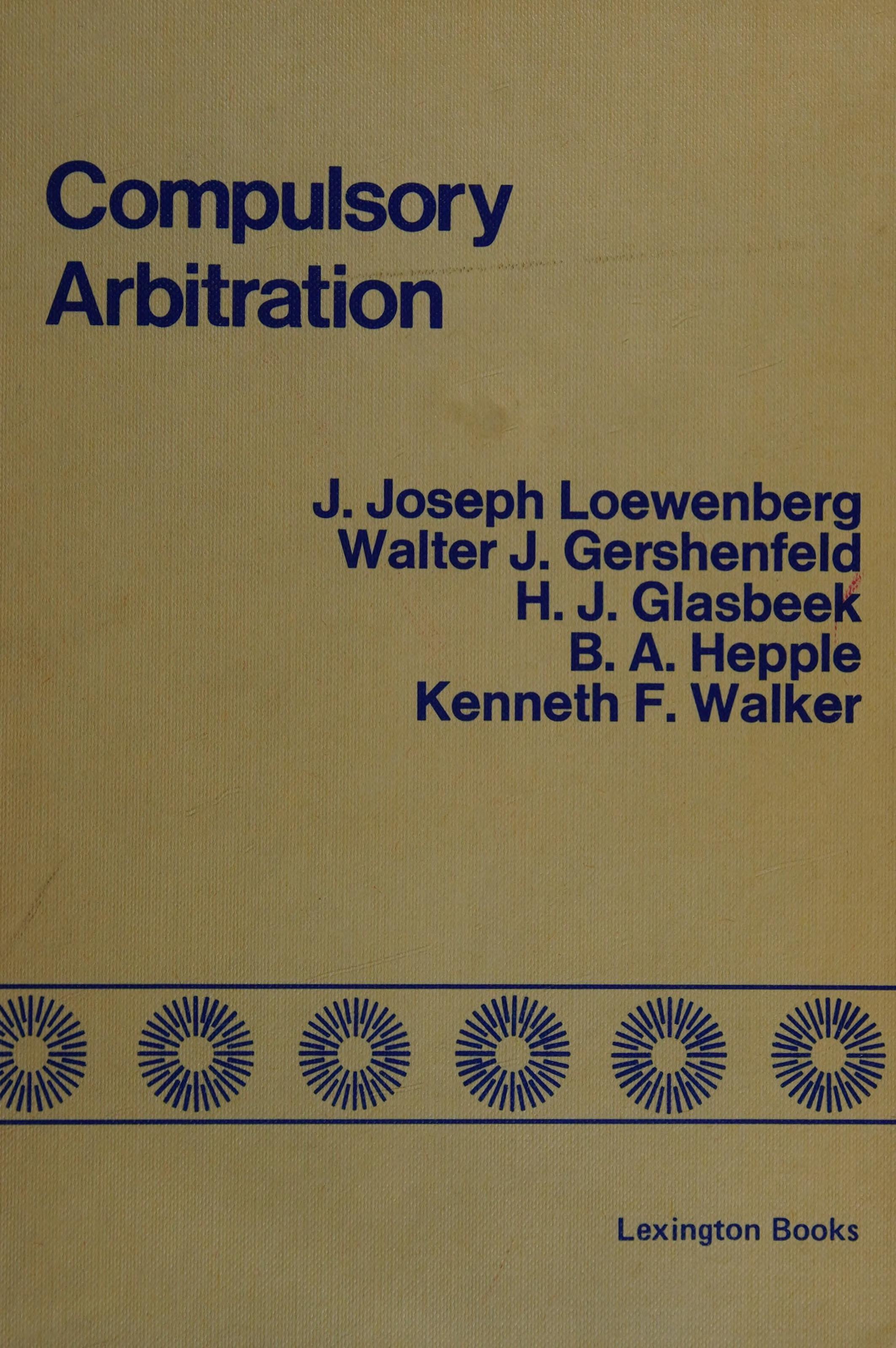 Compulsory Arbitration