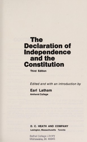 The Declaration Of Independence And The Constitution