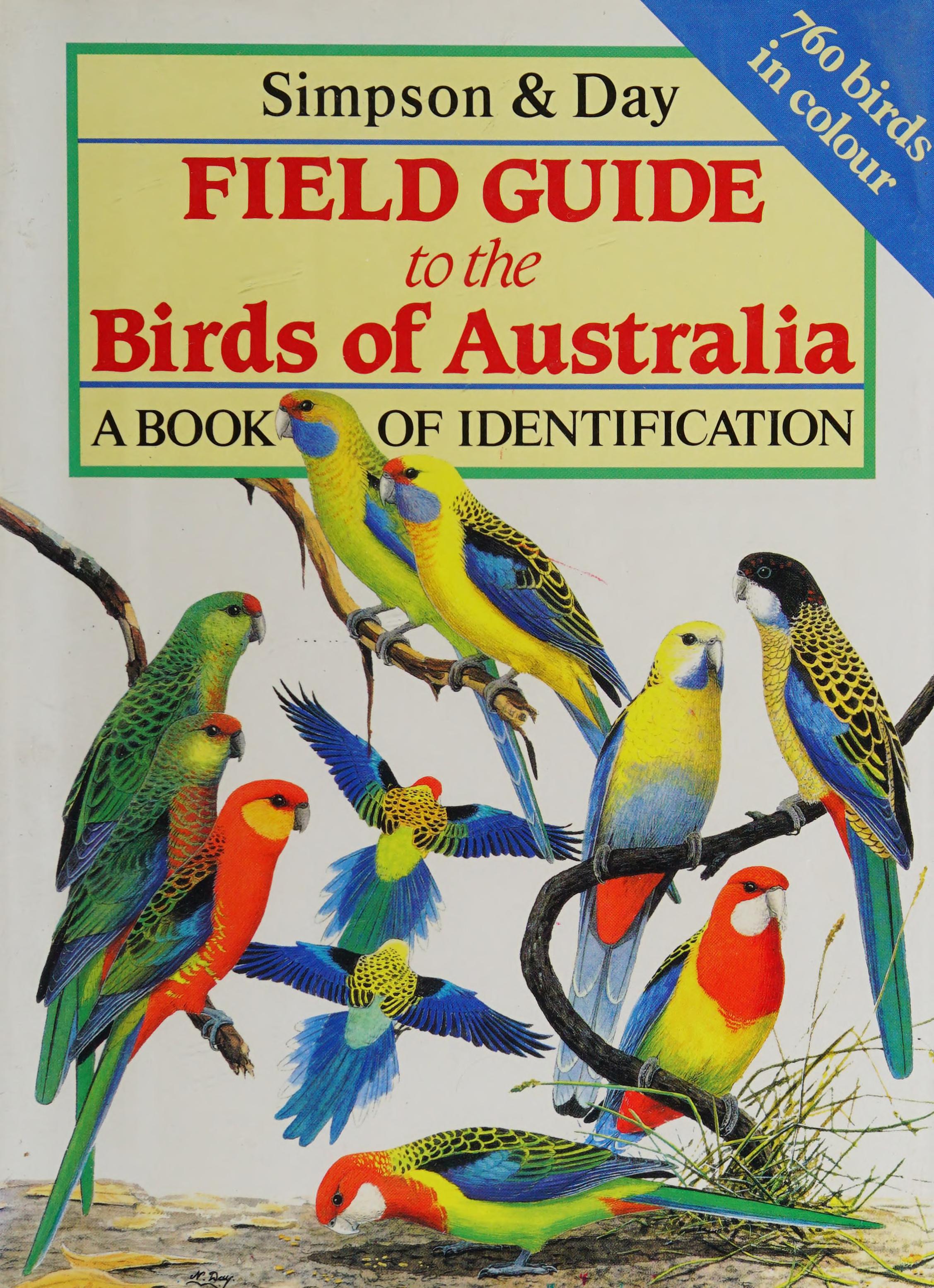Field guide to the birds of Australia