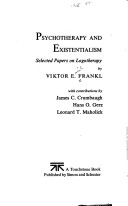 Psychotherapy and Existentialism