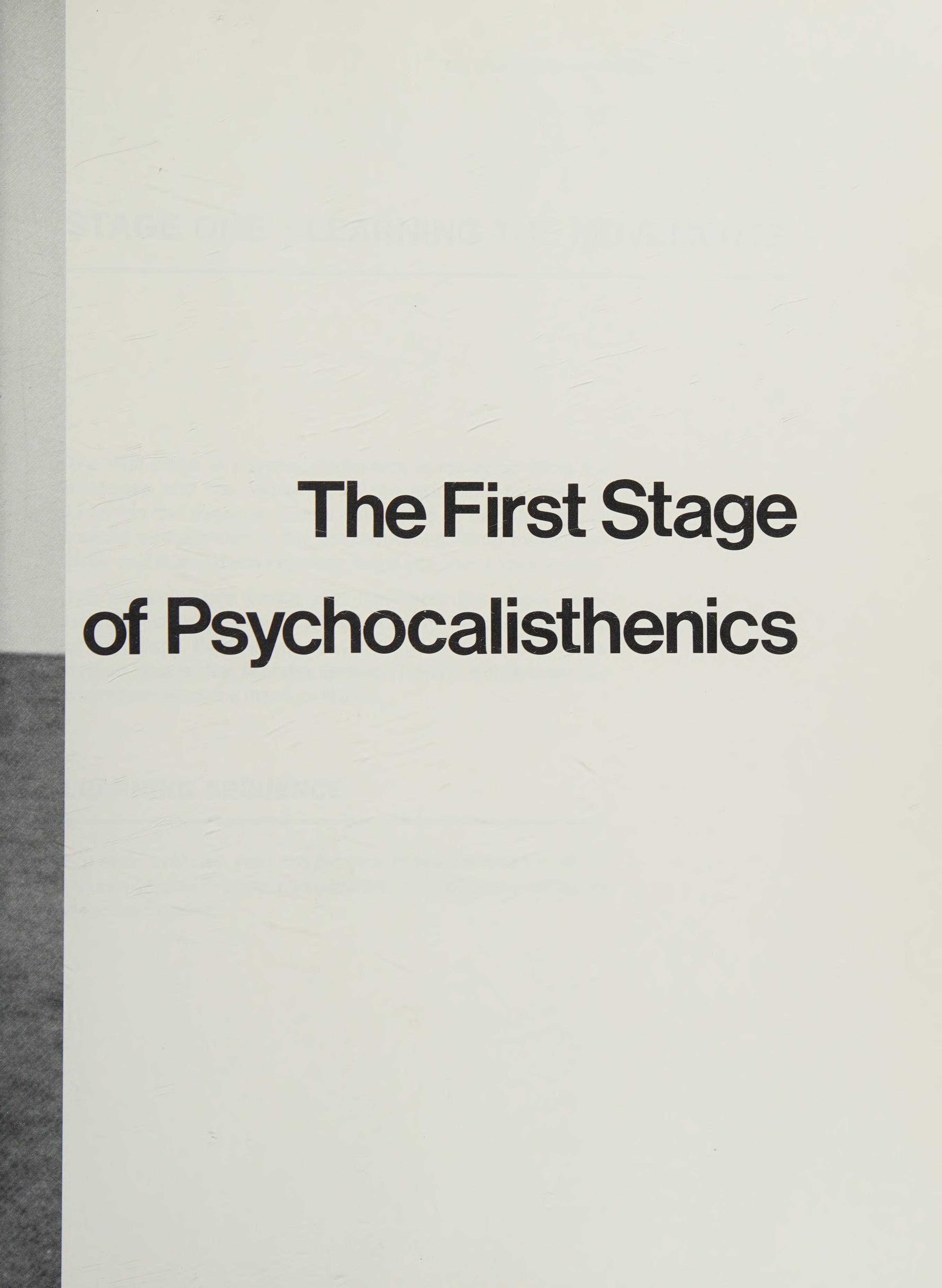 Arica Psychocalisthenics