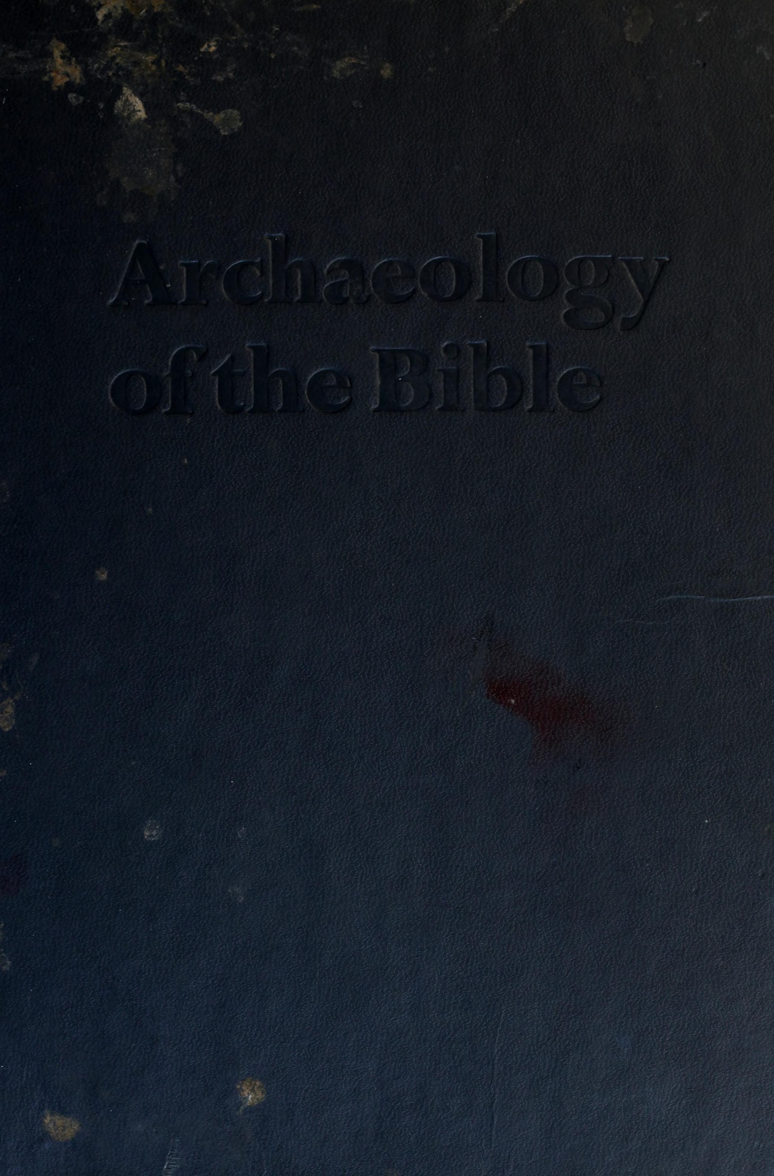Archaeology of the Bible