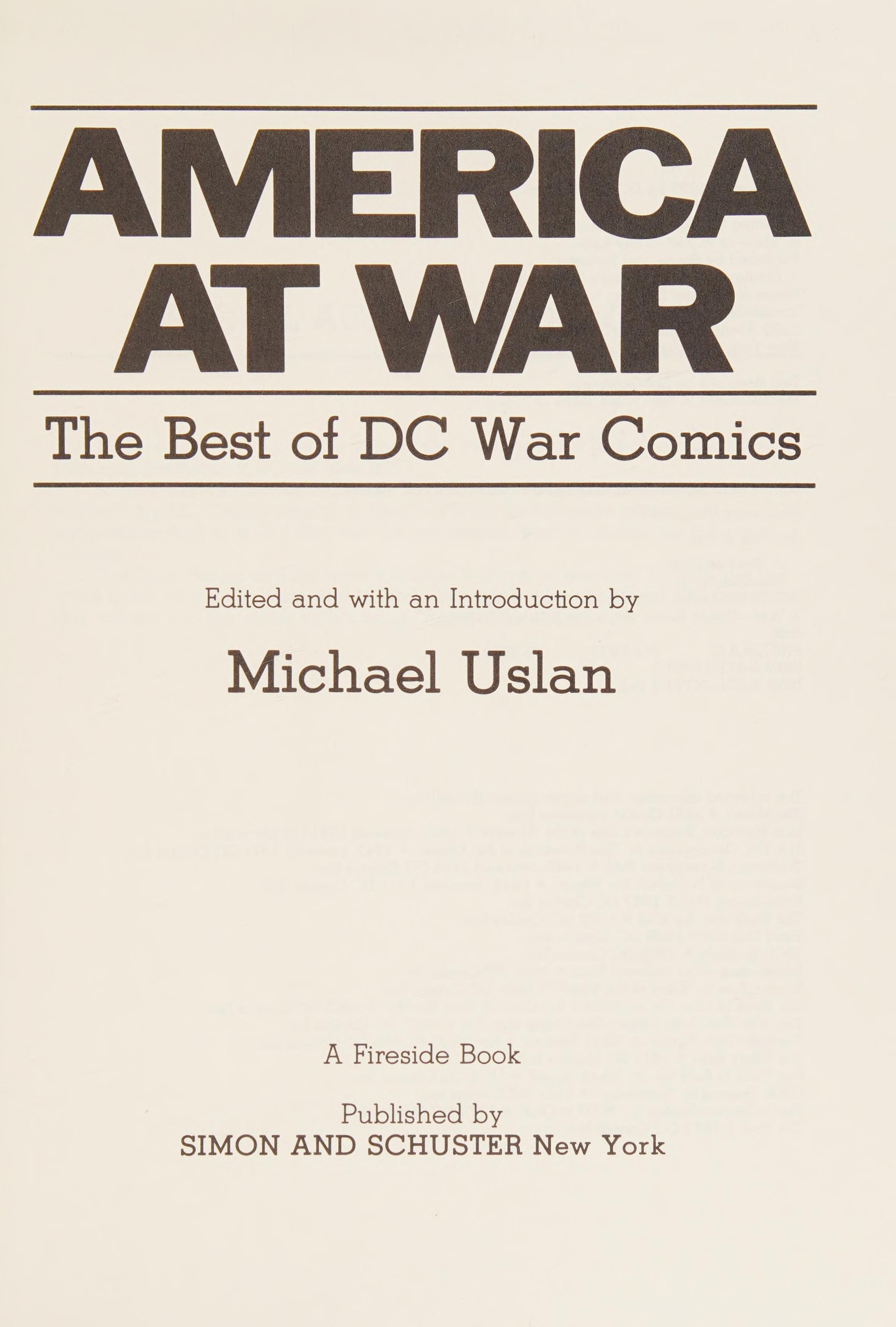 America at War