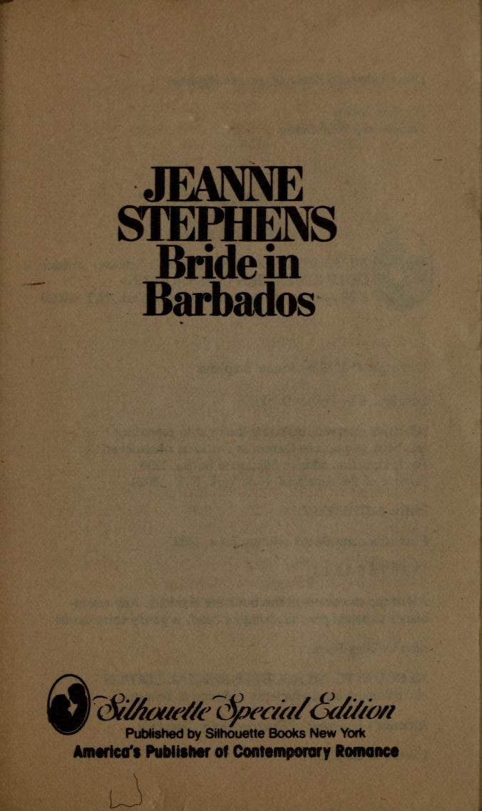 Bride in Barbados