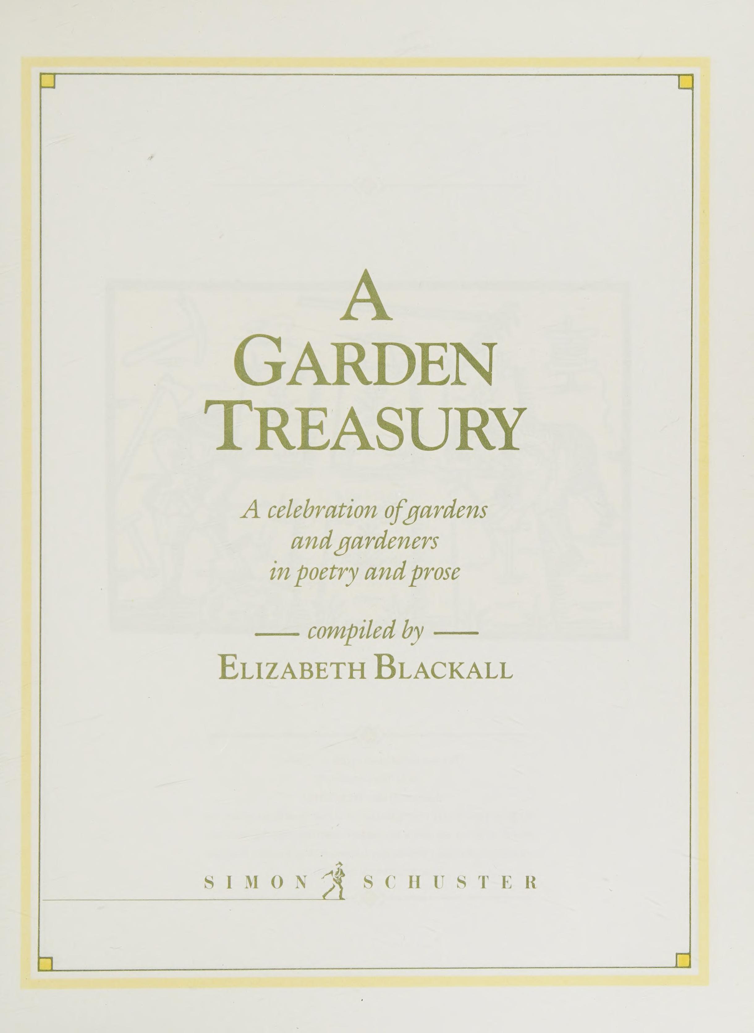 A Garden Treasury