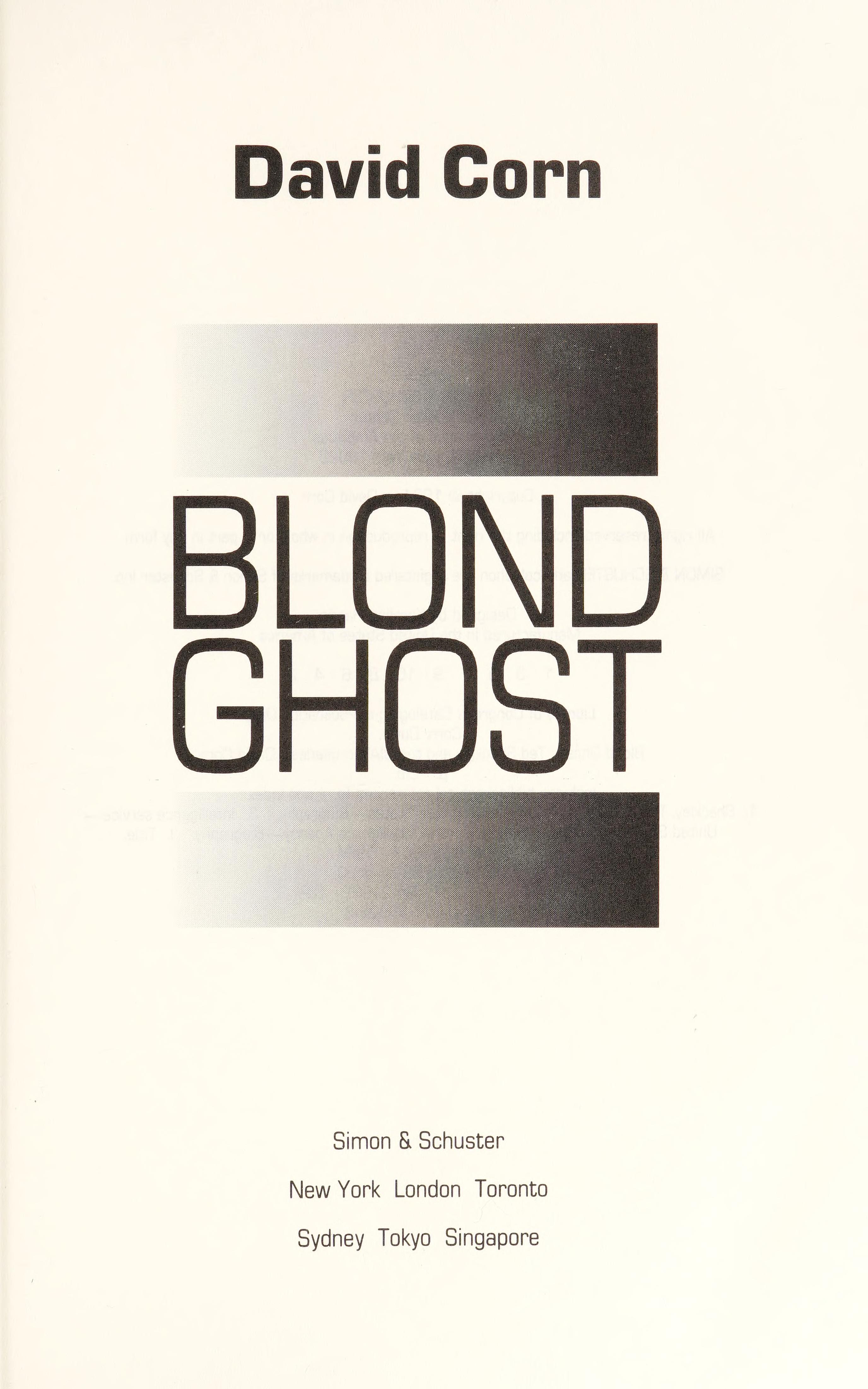 BLOND GHOST