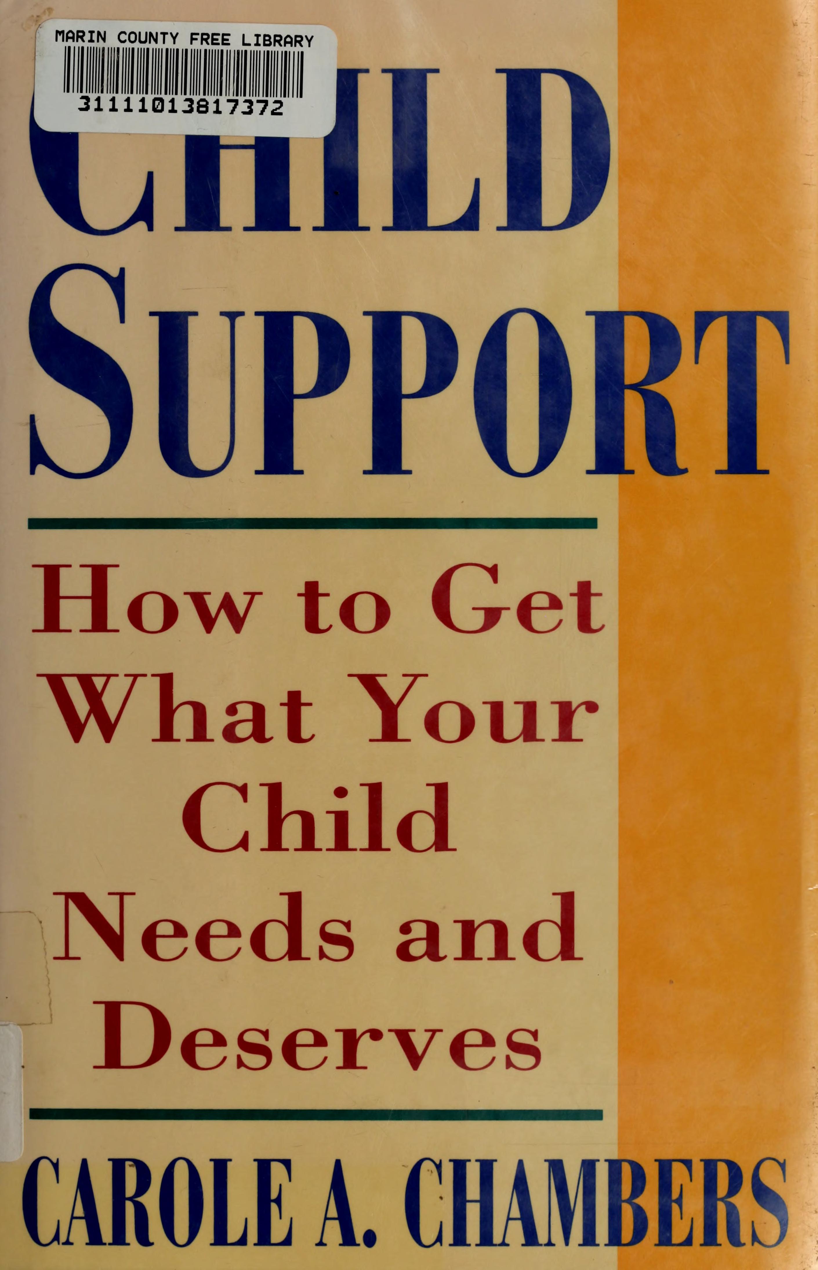 Child Support: How To Get What Your Child Needs And Deserves