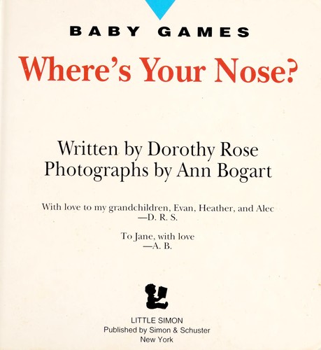 Baby Games: Where'S Your Nose?