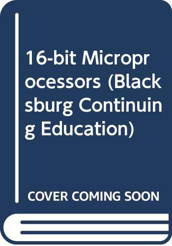 16-Bit Microprocessors