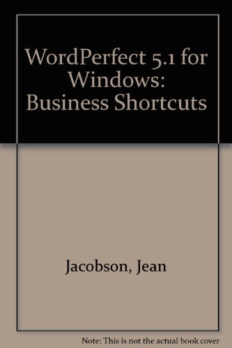 Wordperfect for Windows Business Shortcuts/Book and Disk
