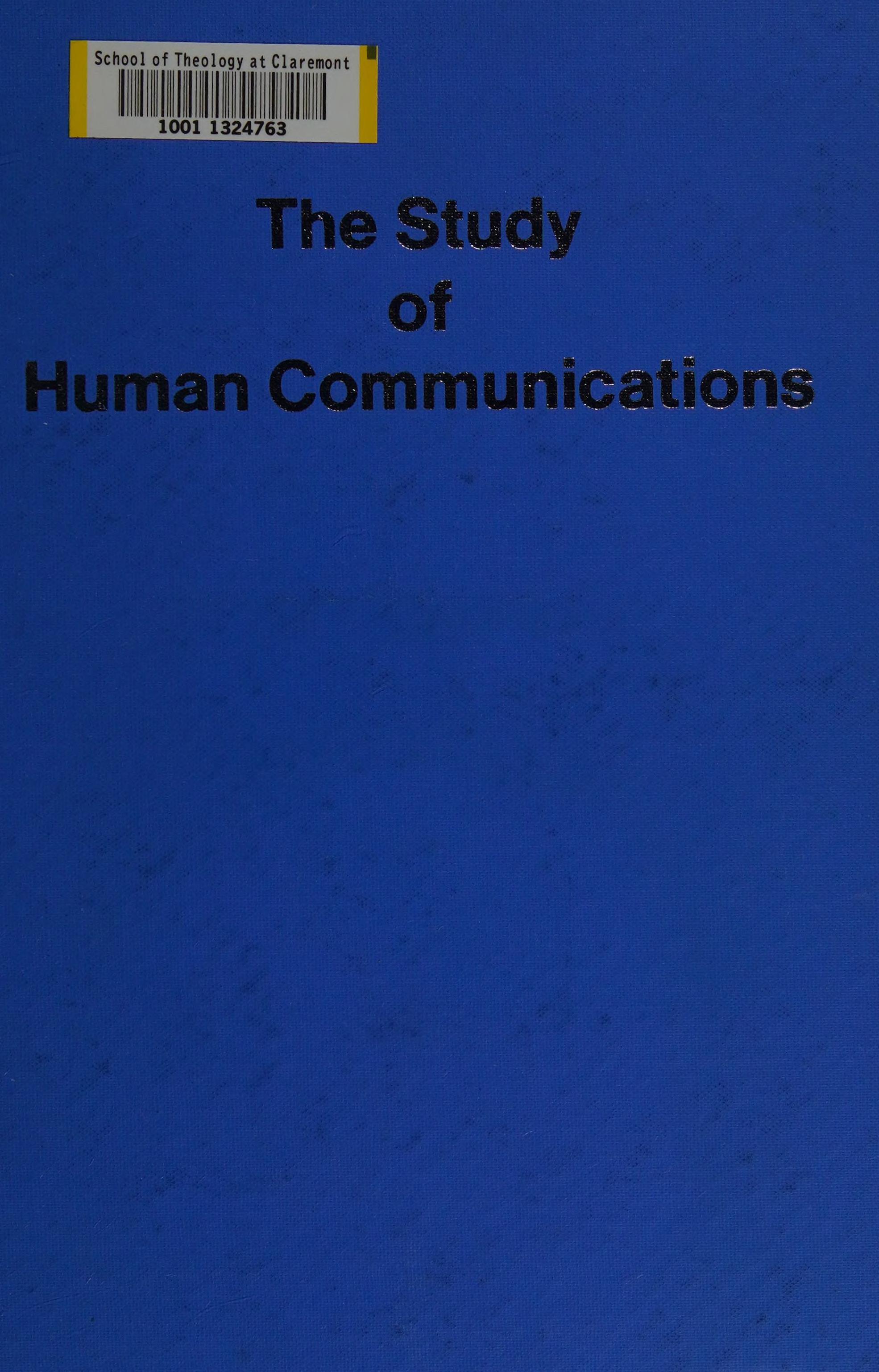 Study of human communication.