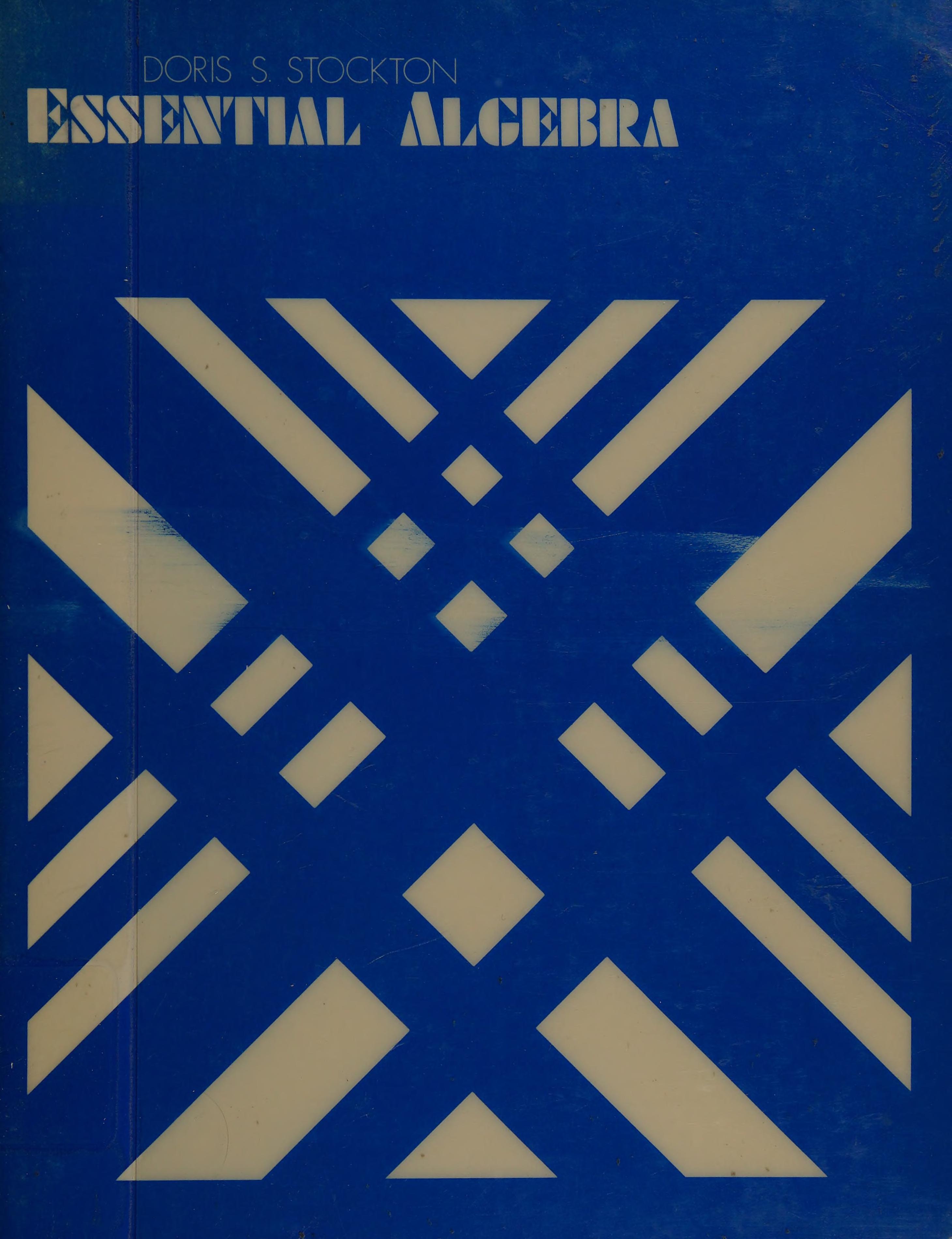 Essential Algebra