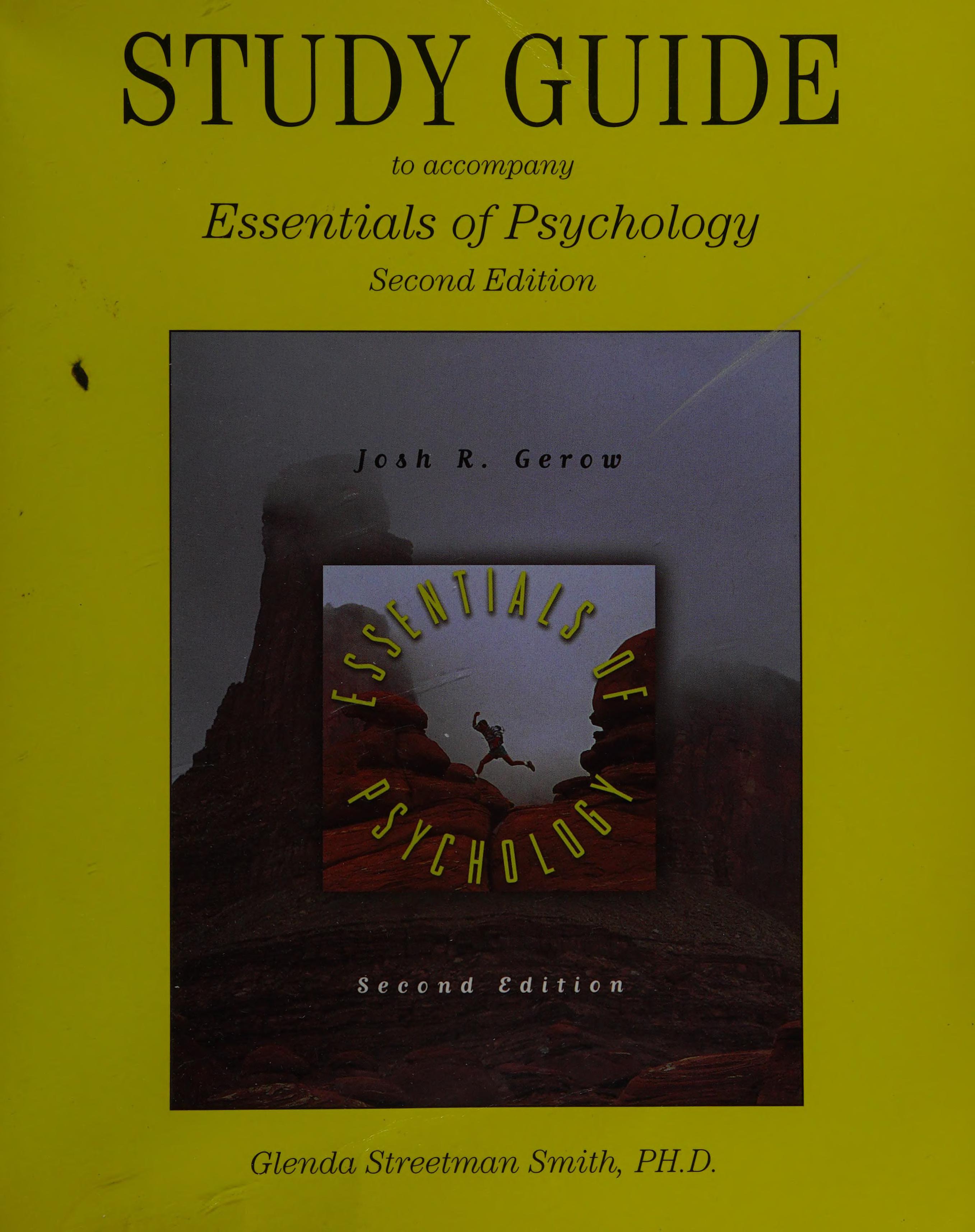 Essentials of Psychology 2e - Study Guide