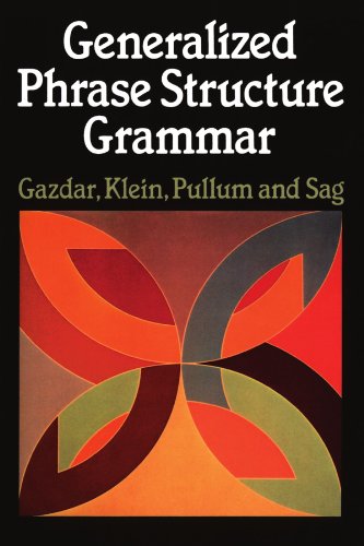 Generalized Phrase Structure Grammar