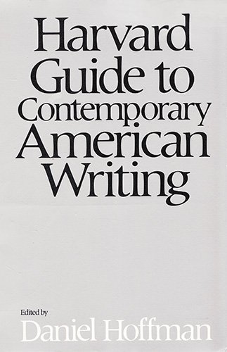 The Harvard Guide To Contemporary American Writing