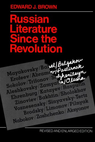 Russian literature since the revolution