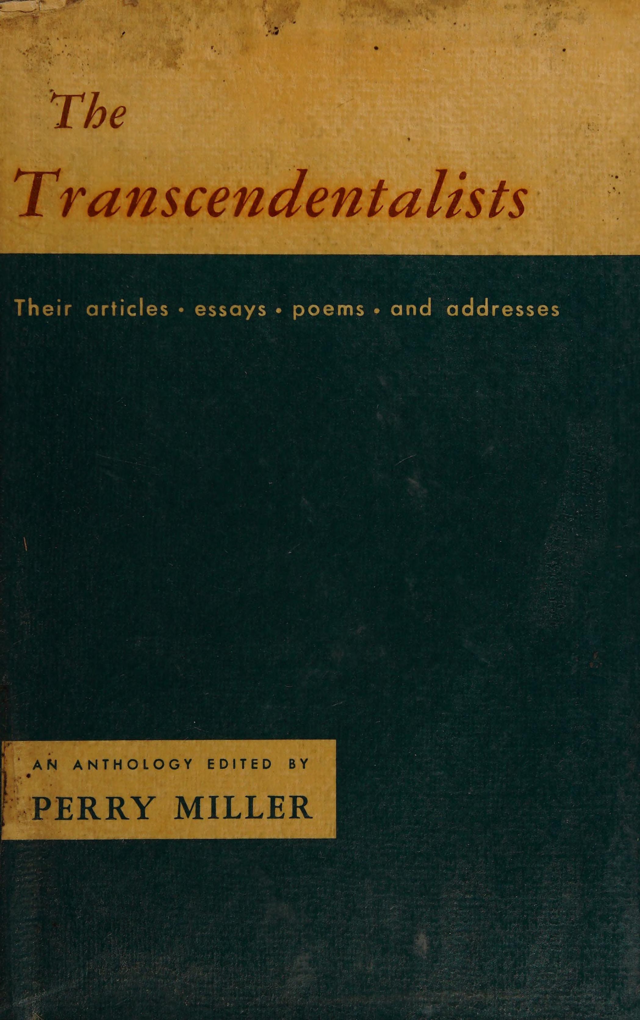 Transcendentalists