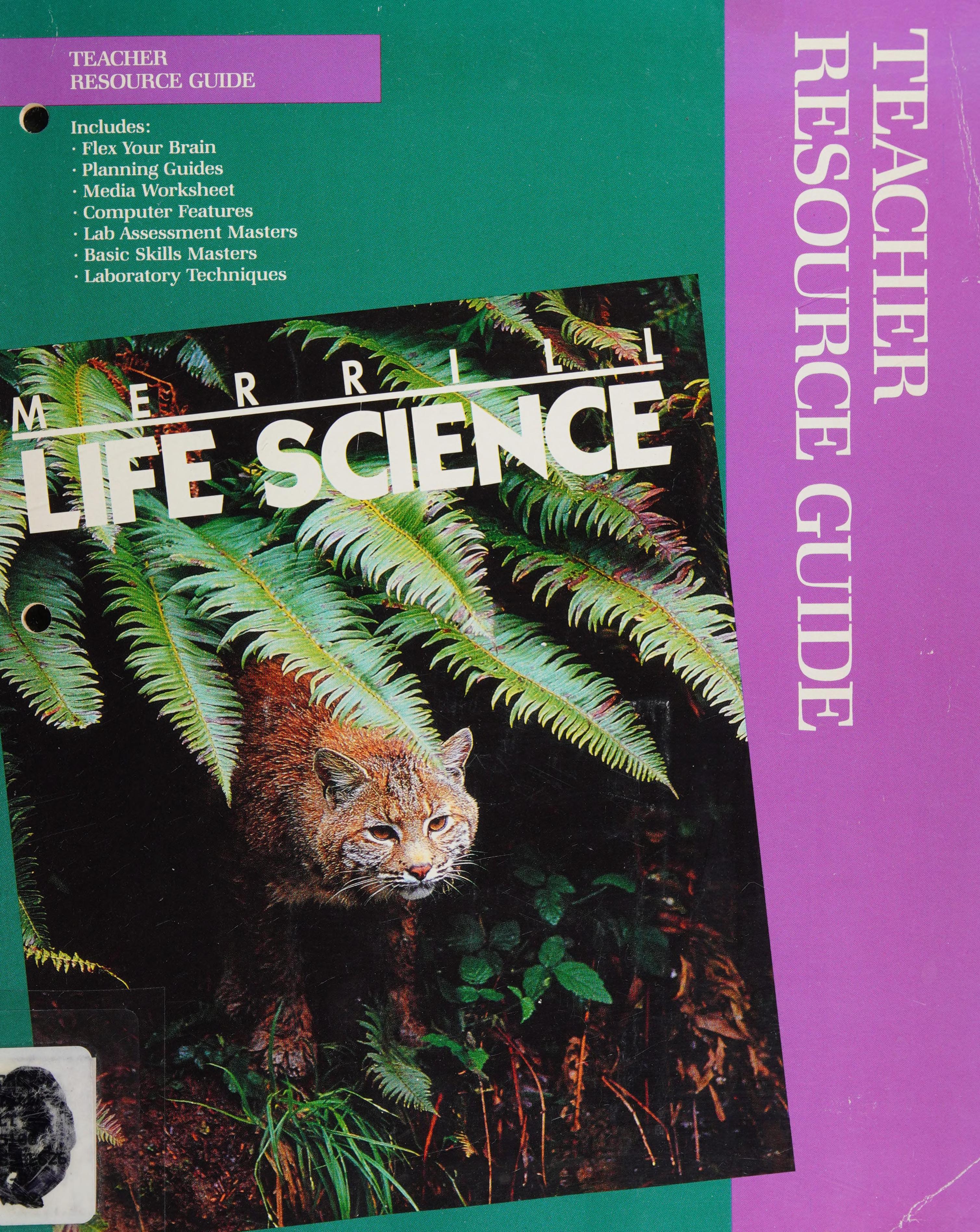 Merrill Life Science Teacher Resource Guide