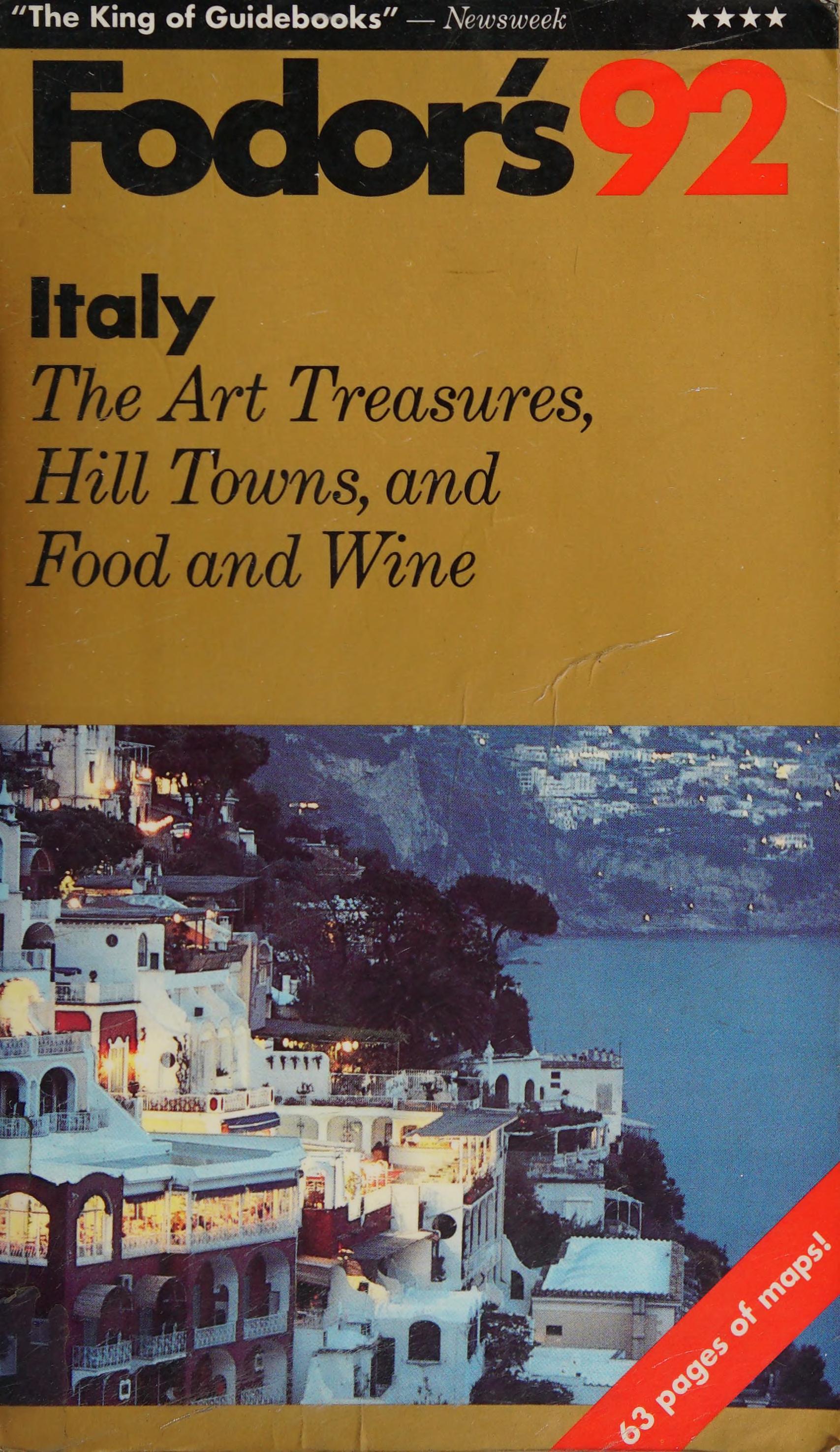 Fodor-Italy'92